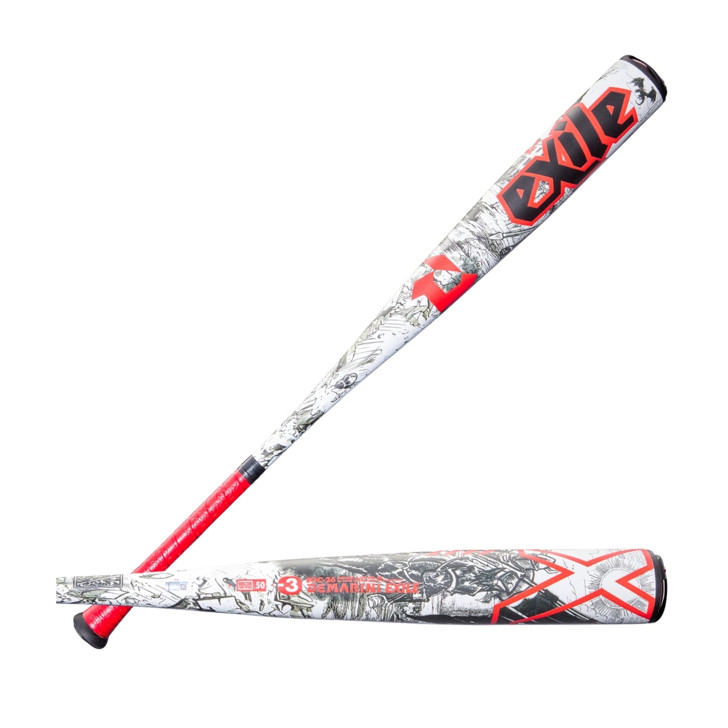2026 DeMarini Exile™ (-3) BBCOR Baseball Bat