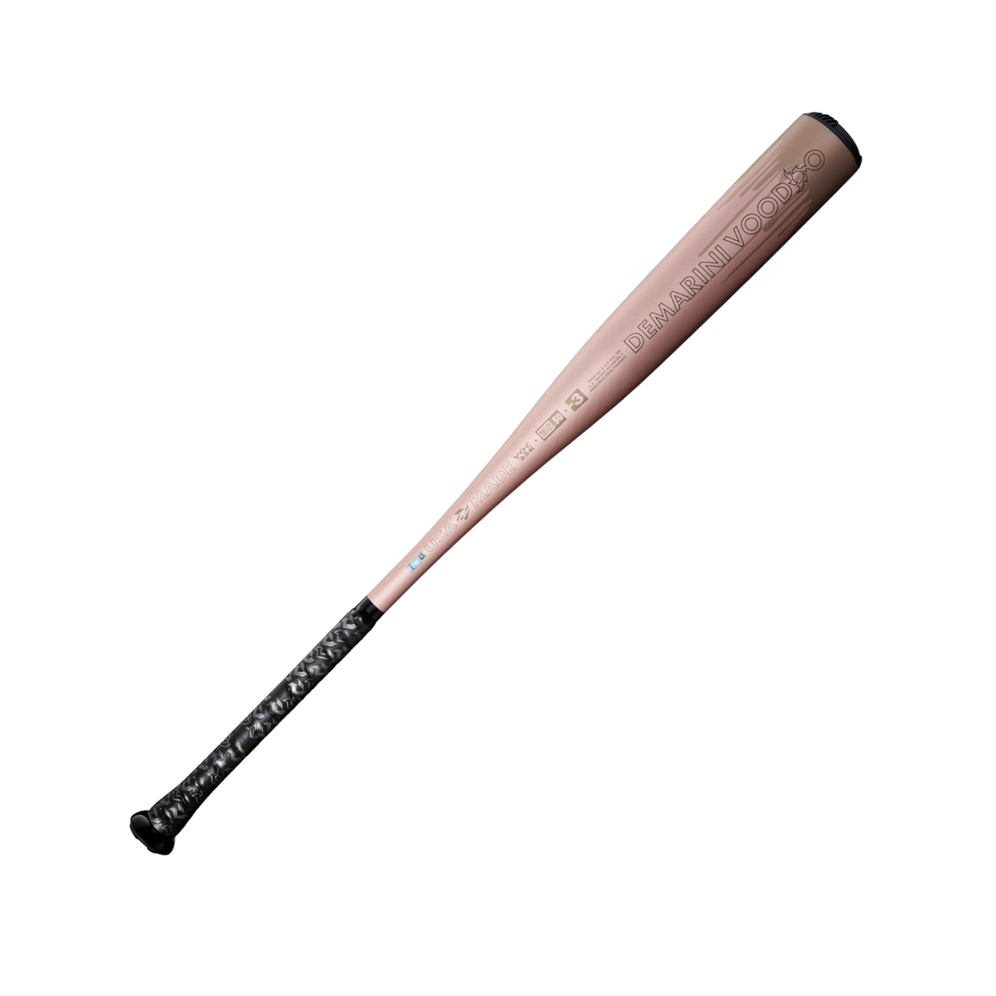 Rose Gold 2025 DeMarini Voodoo® One (-3) BBCOR Baseball Bat