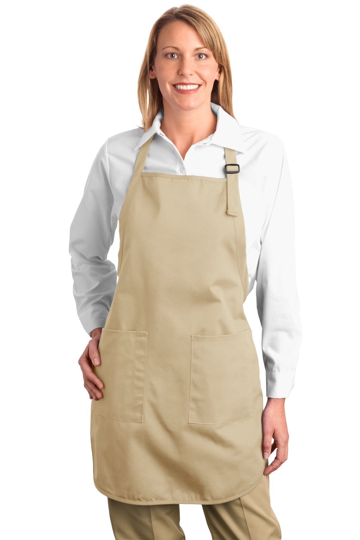 Port Authority ® Full-Length Apron with Pockets. A500