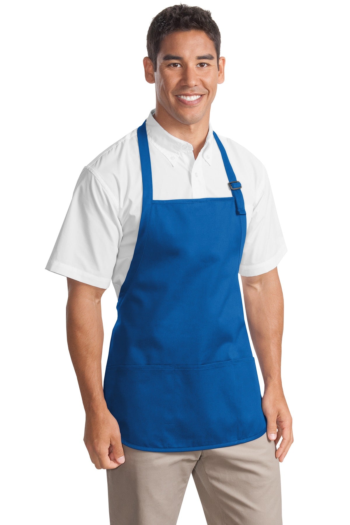 Port Authority ® Medium-Length Apron with Pouch Pockets. A510