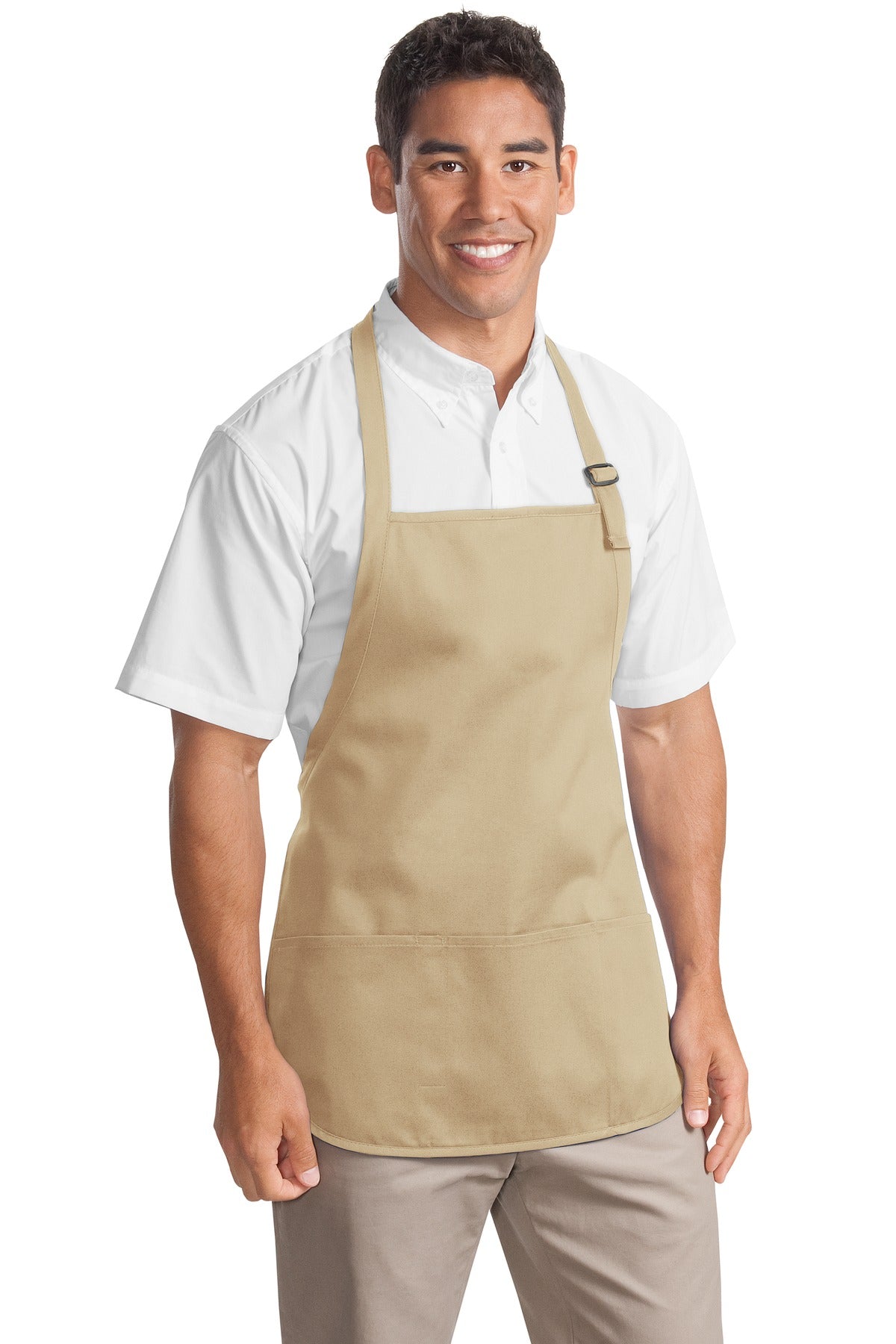 Port Authority ® Medium-Length Apron with Pouch Pockets. A510