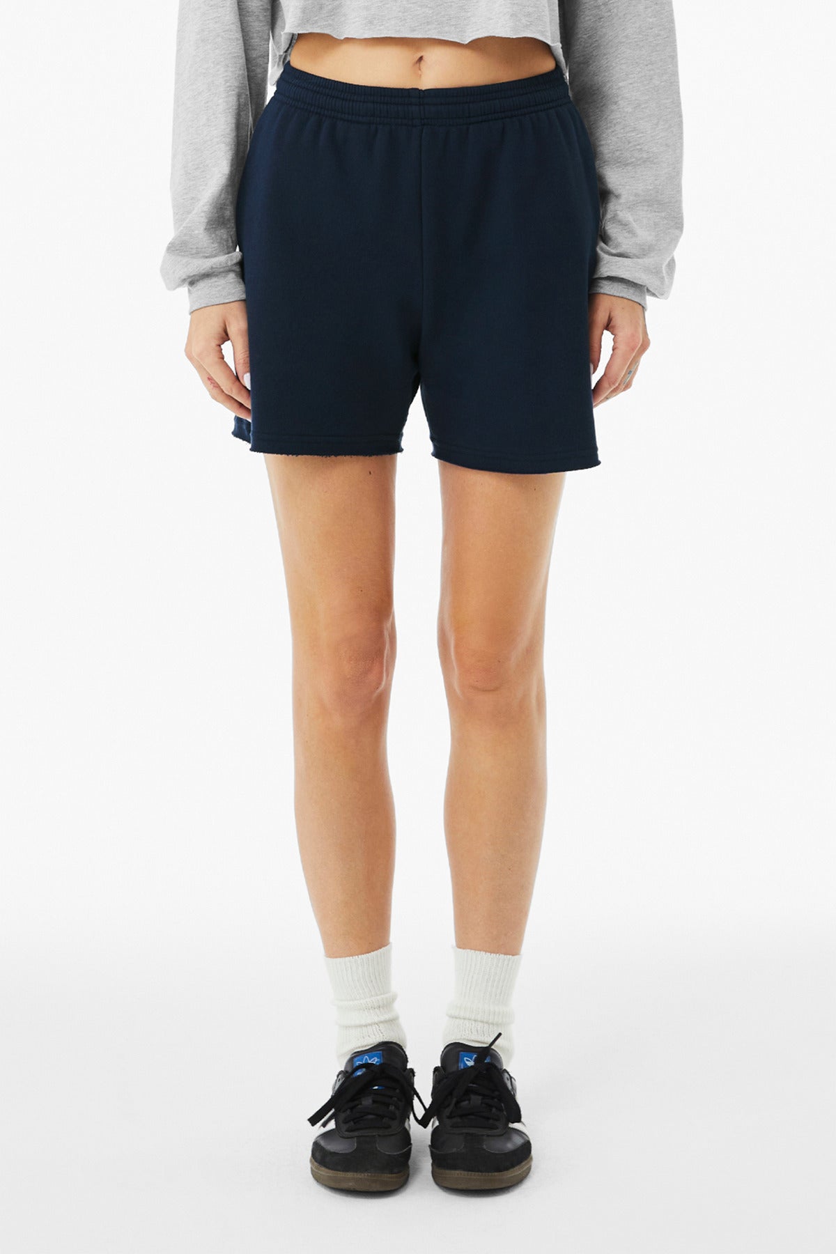 BELLA+CANVAS ® Women's Cutoff Sweatshort BC3787