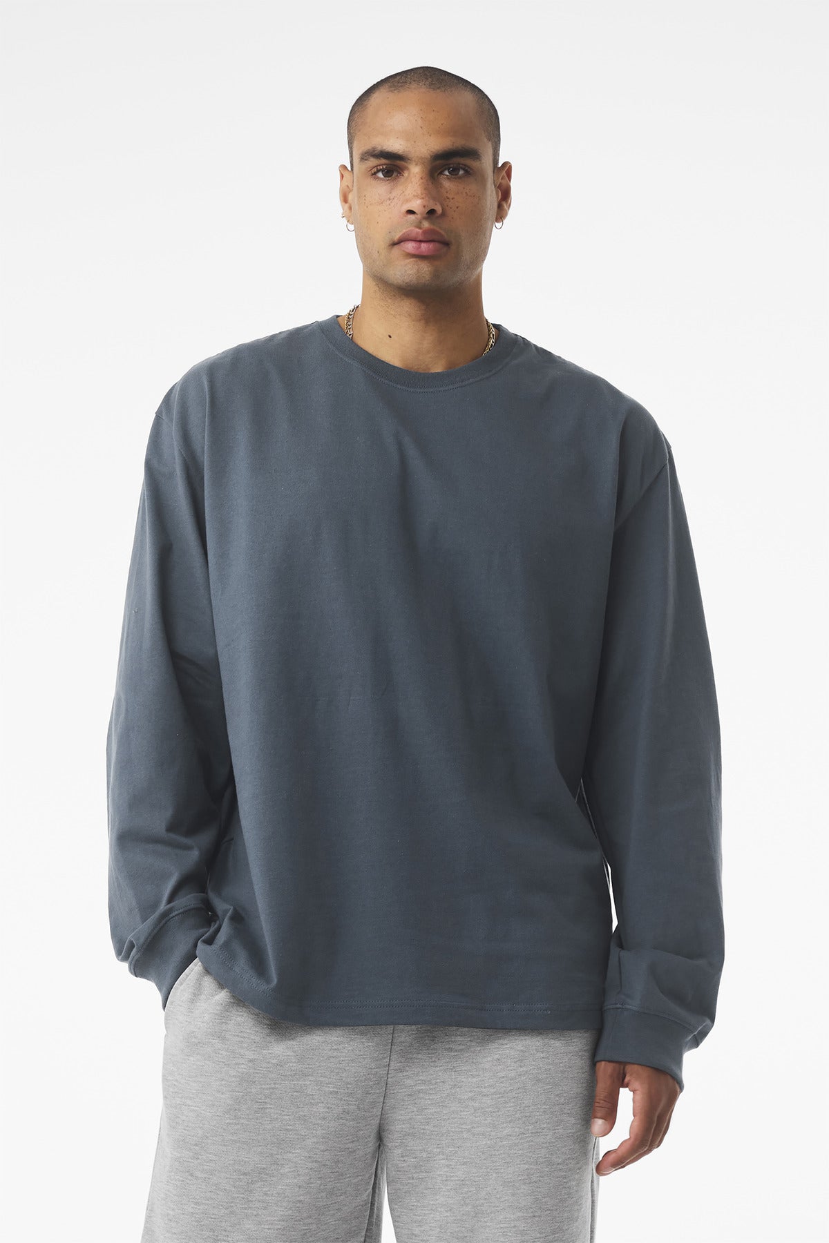 BELLA+CANVAS ® Unisex 7.5-Ounce Heavyweight Long Sleeve Tee BC4651