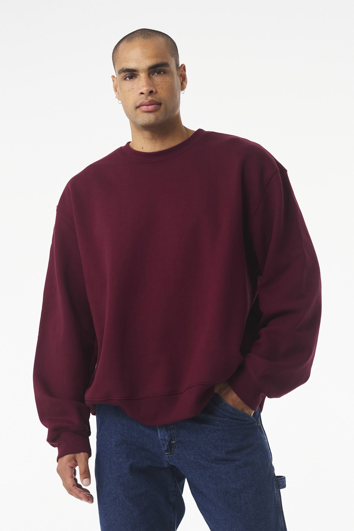 BELLA+CANVAS ® Unisex 10-Ounce Heavyweight Crewneck Sweatshirt BC4711