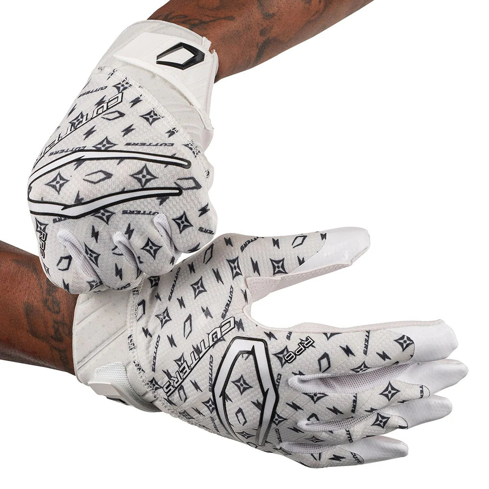 White/Black Lux Rev Pro 6.0 Limited-Edition Receiver Gloves
