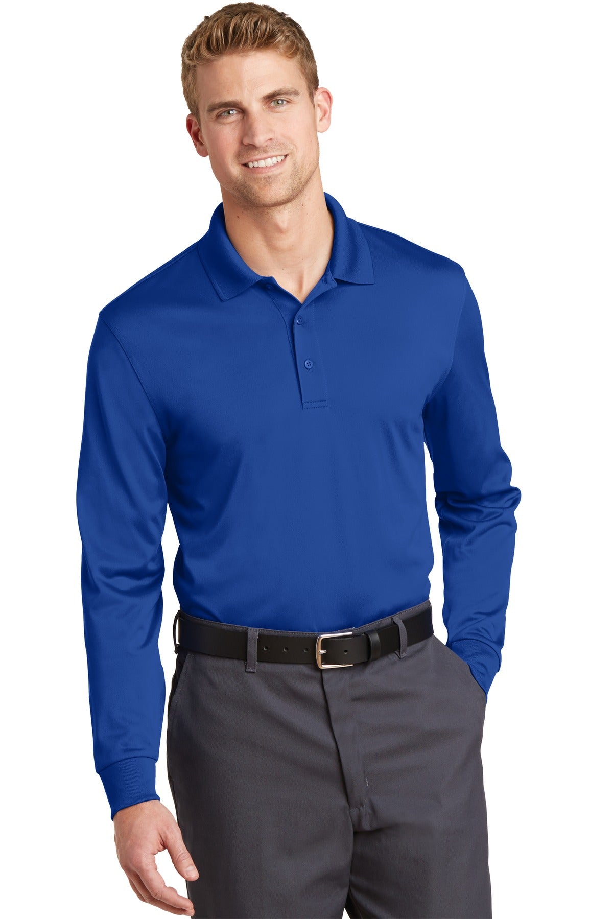 CornerStone ® Select Snag-Proof Long Sleeve Polo. CS412LS