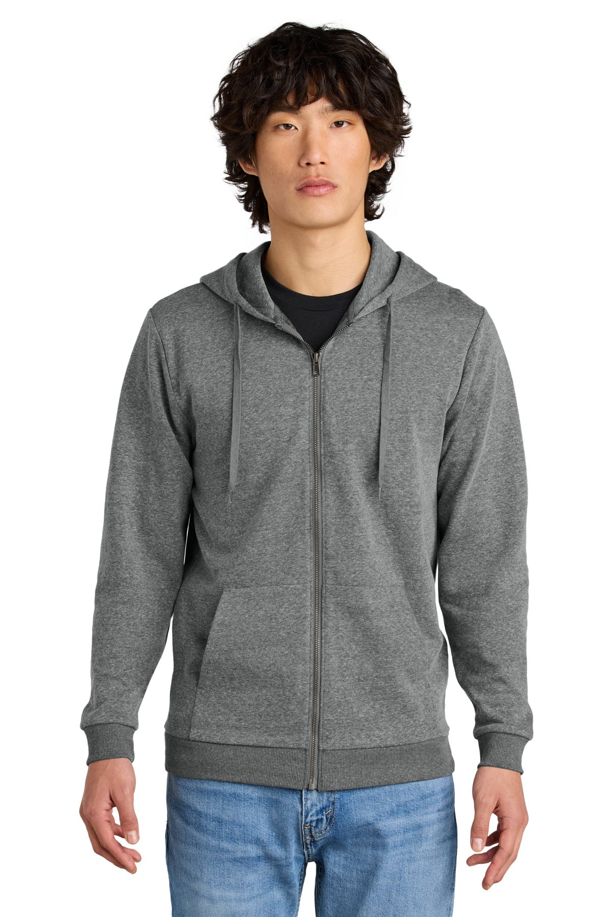 District ® Perfect Tri ® Fleece Full-Zip Hoodie DT1302