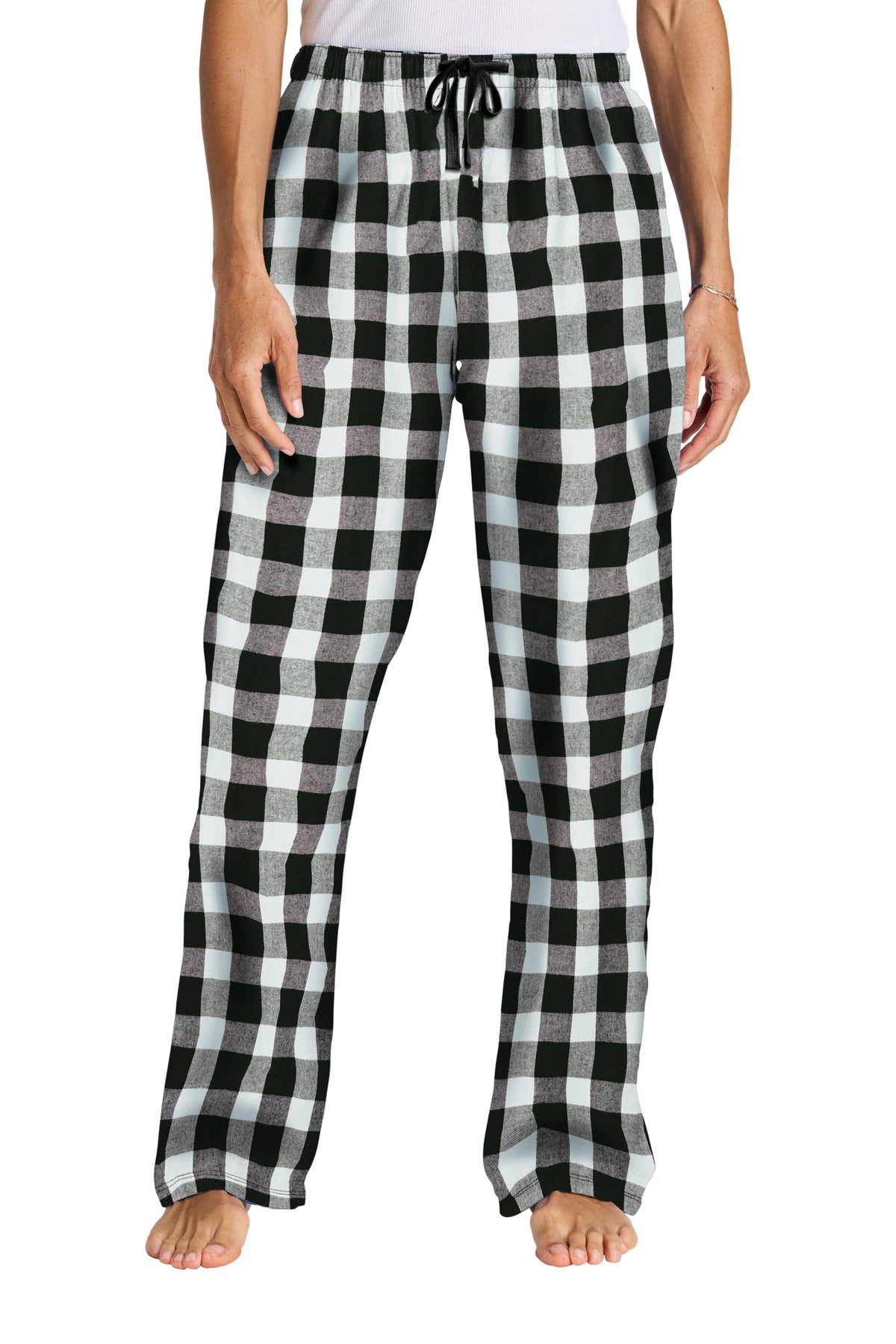 District ® Women's Flannel Plaid Pant. DT2800