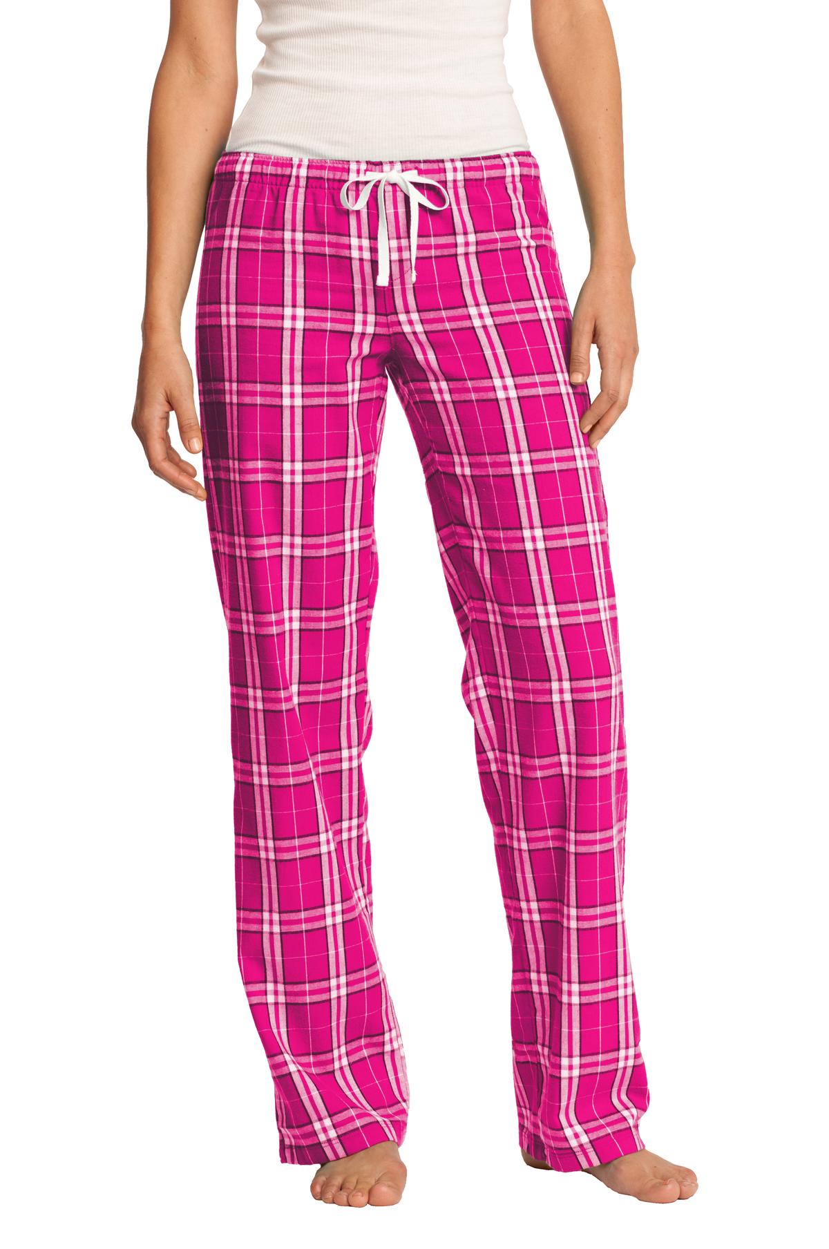 District ® Women's Flannel Plaid Pant. DT2800