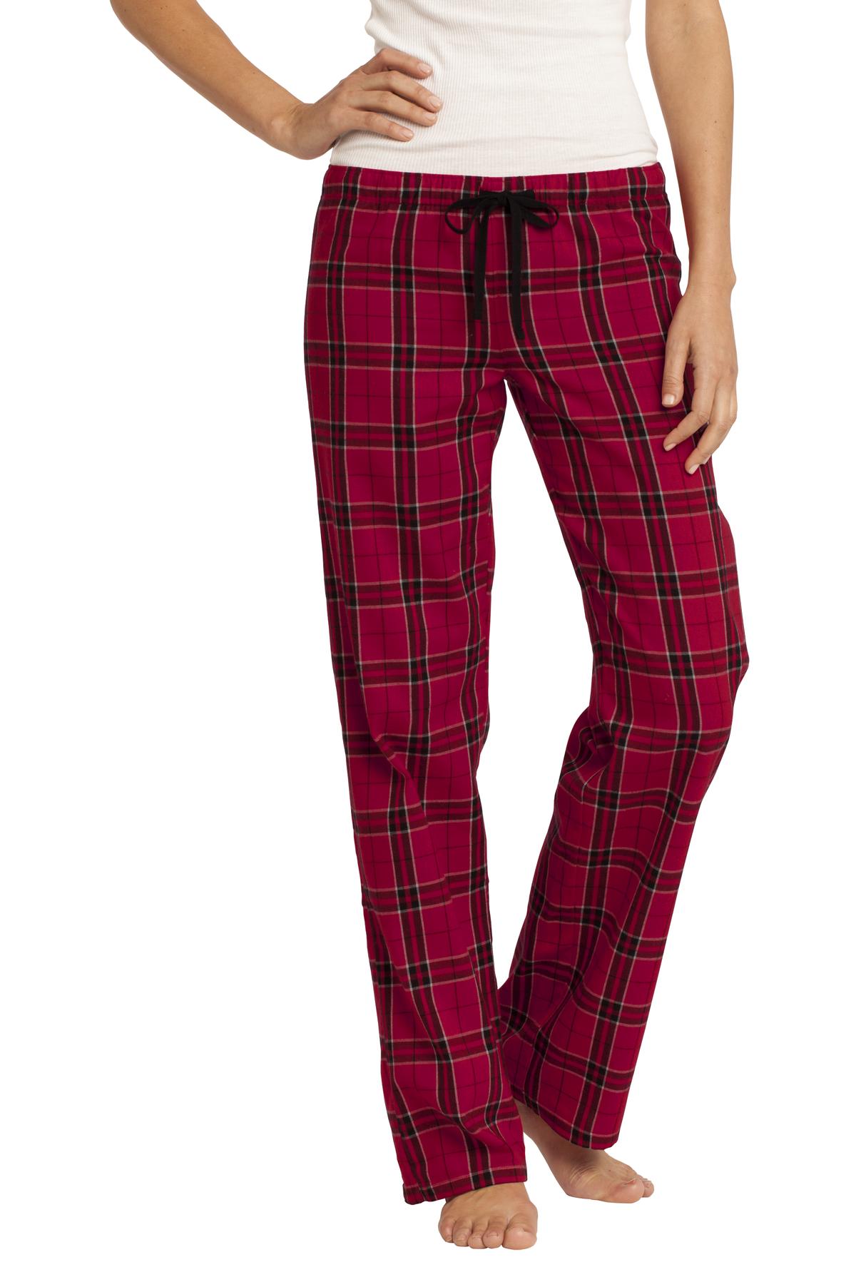 District ® Women's Flannel Plaid Pant. DT2800