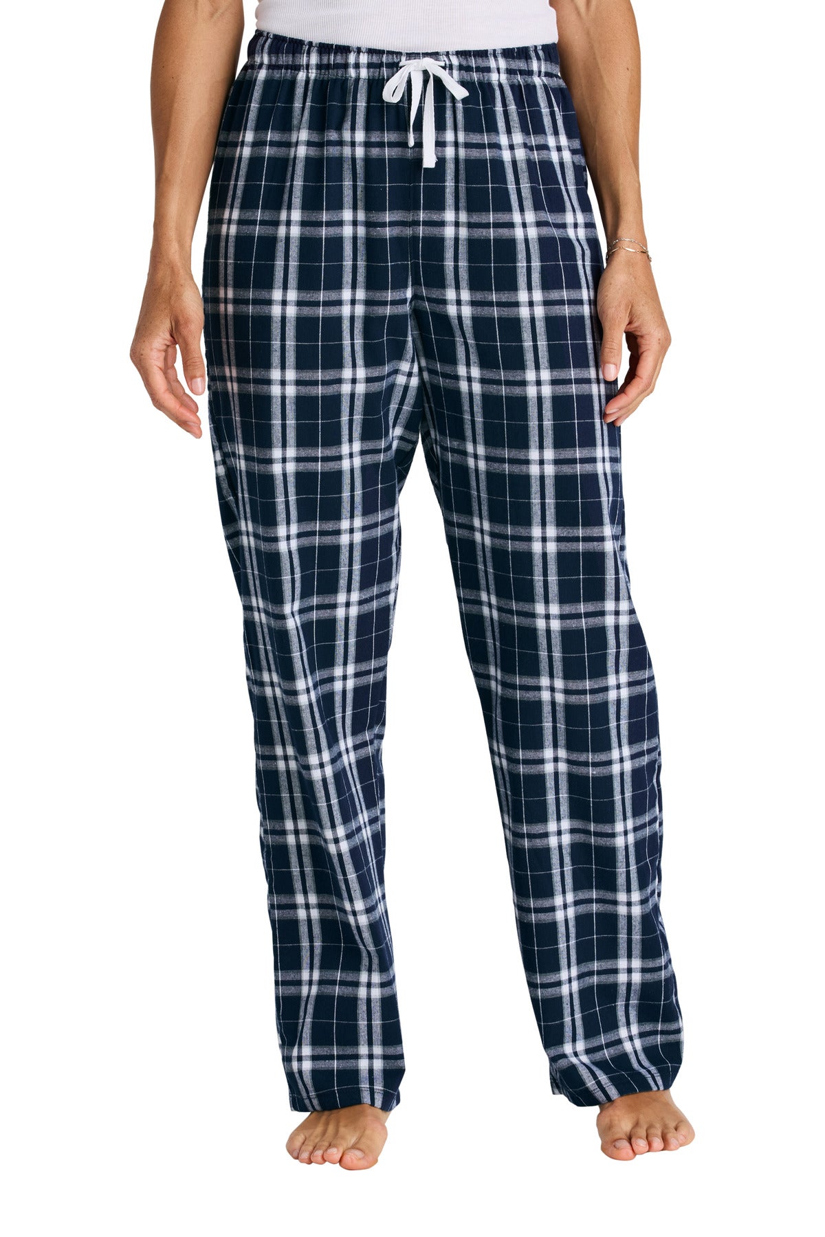 District ® Women's Flannel Plaid Pant. DT2800