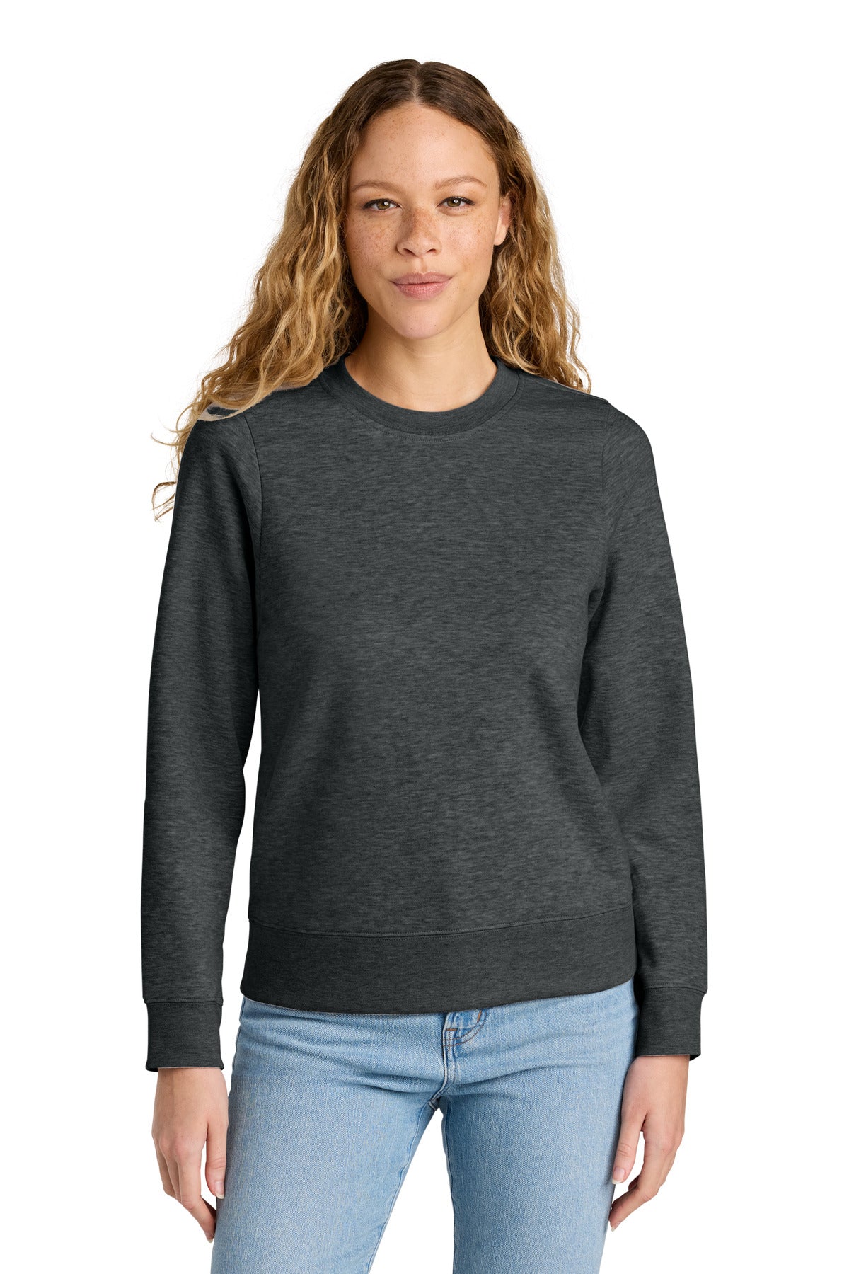 District ® Women's V.I.T. ™ Fleece Crew DT6105