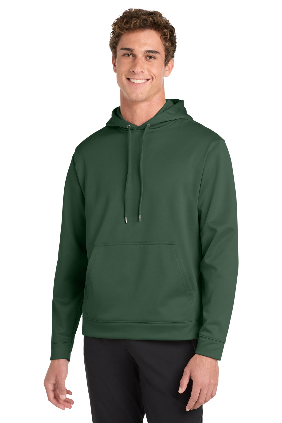 Sport-Tek ® Sport-Wick ® Fleece Hooded Pullover. F244