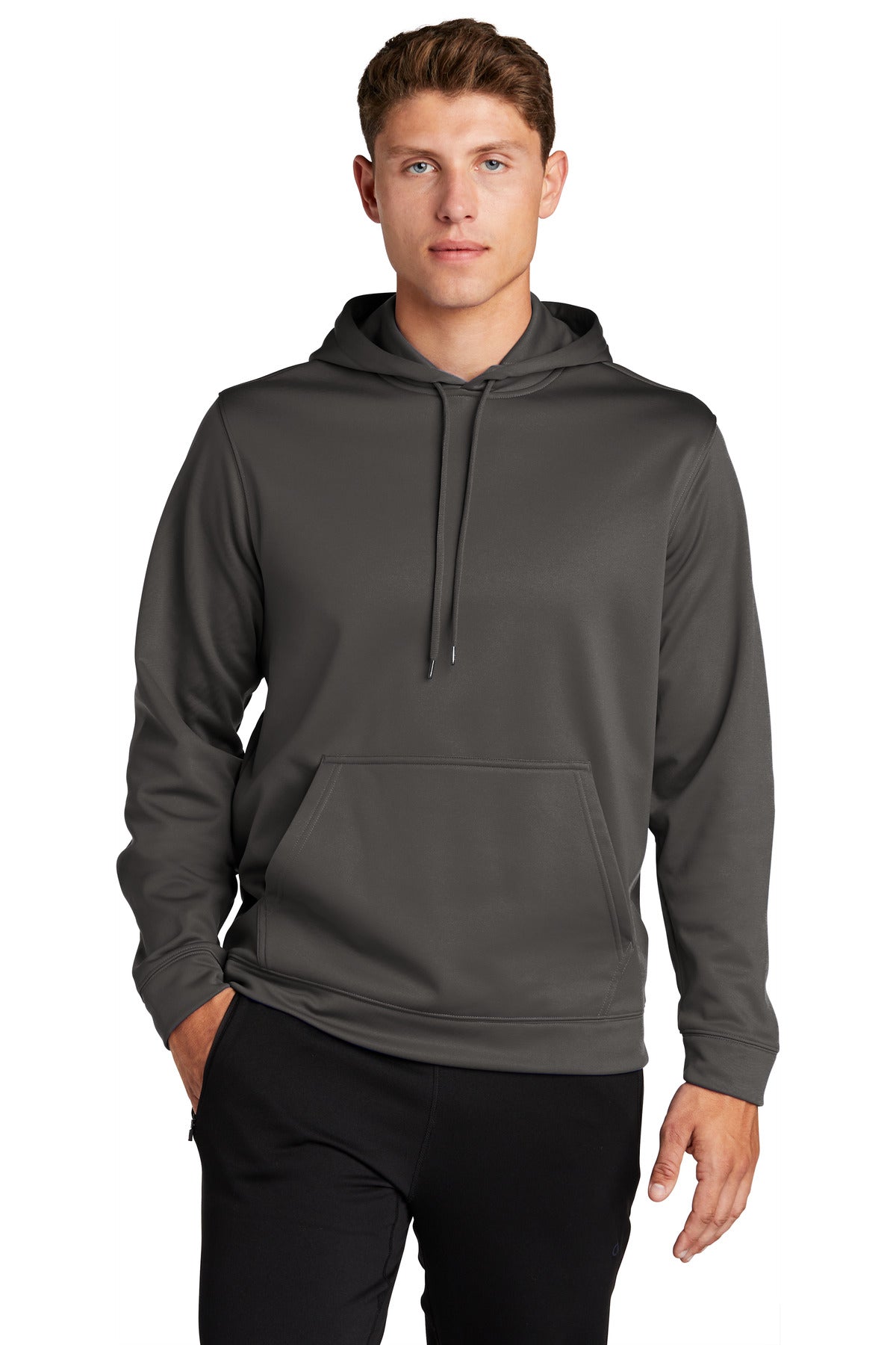 Sport-Tek ® Sport-Wick ® Fleece Hooded Pullover. F244