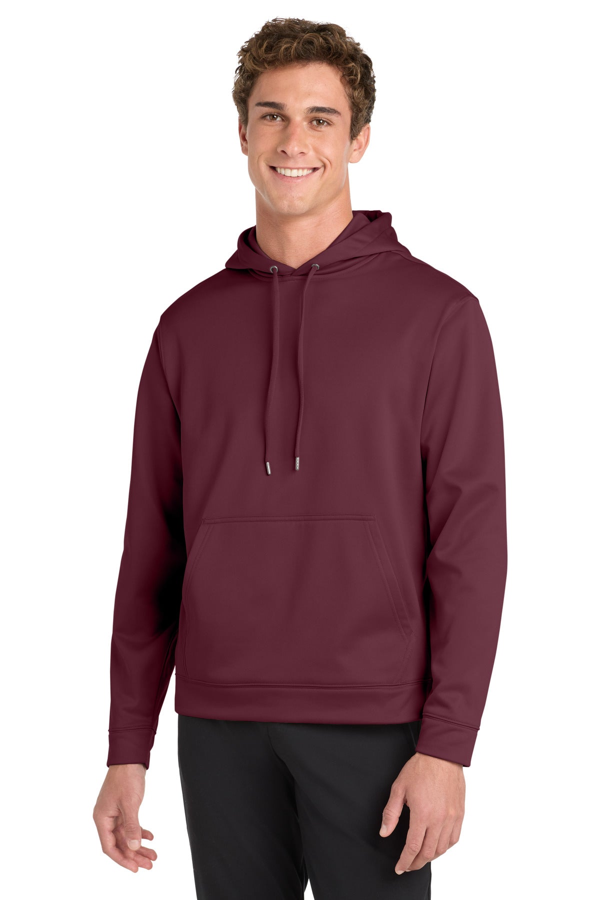 Sport-Tek ® Sport-Wick ® Fleece Hooded Pullover. F244