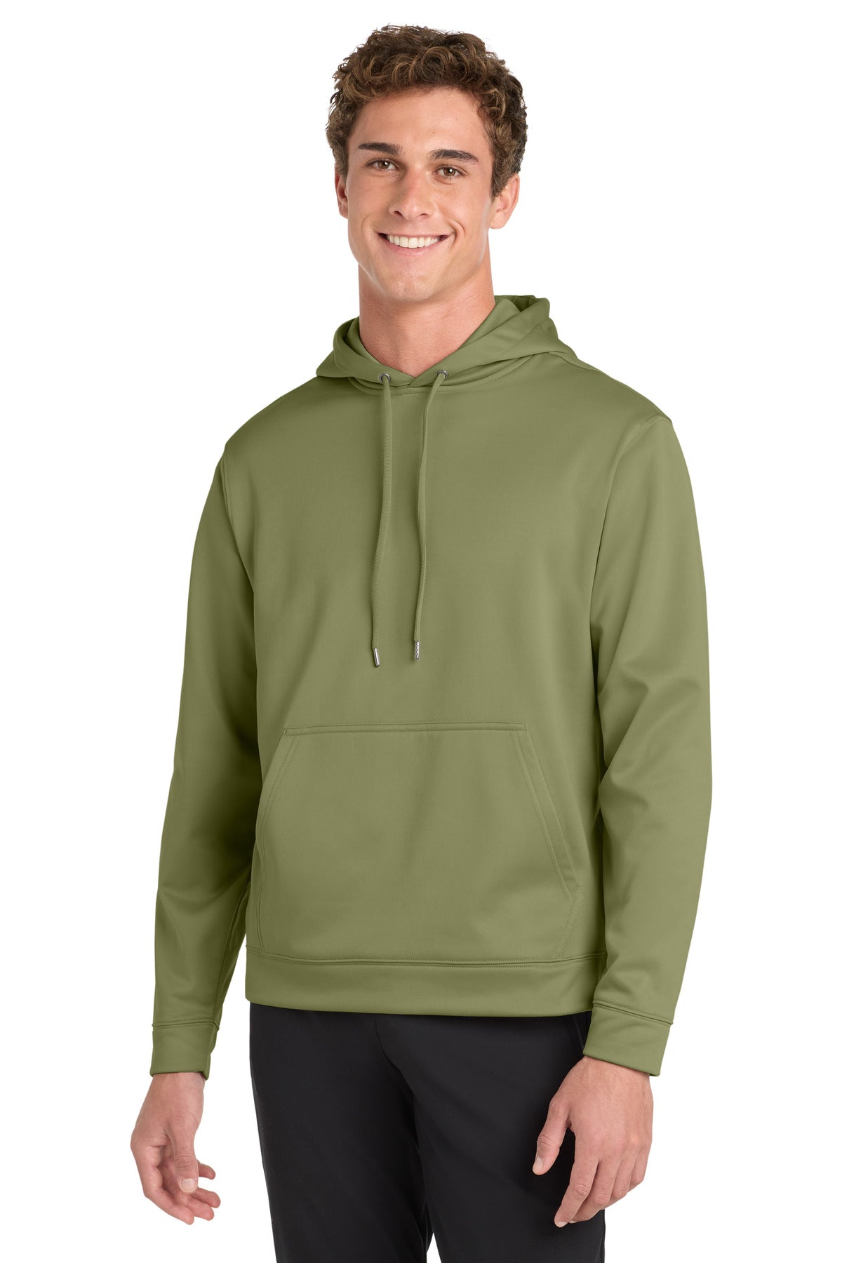 Sport-Tek ® Sport-Wick ® Fleece Hooded Pullover. F244