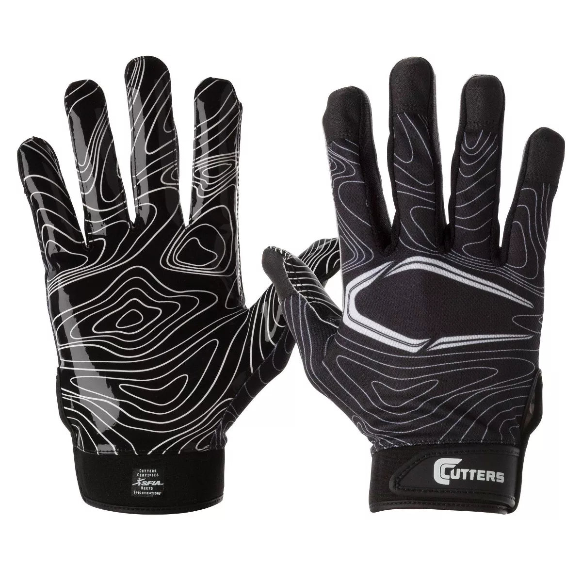 Cutters Game Day Receiver Gloves - Youth