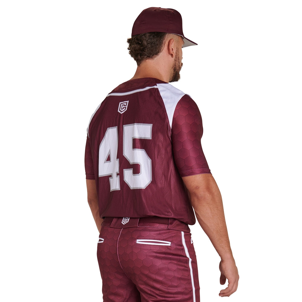 Champro - Sublimated - Full Button Pro Neck Sleeveless Jersey