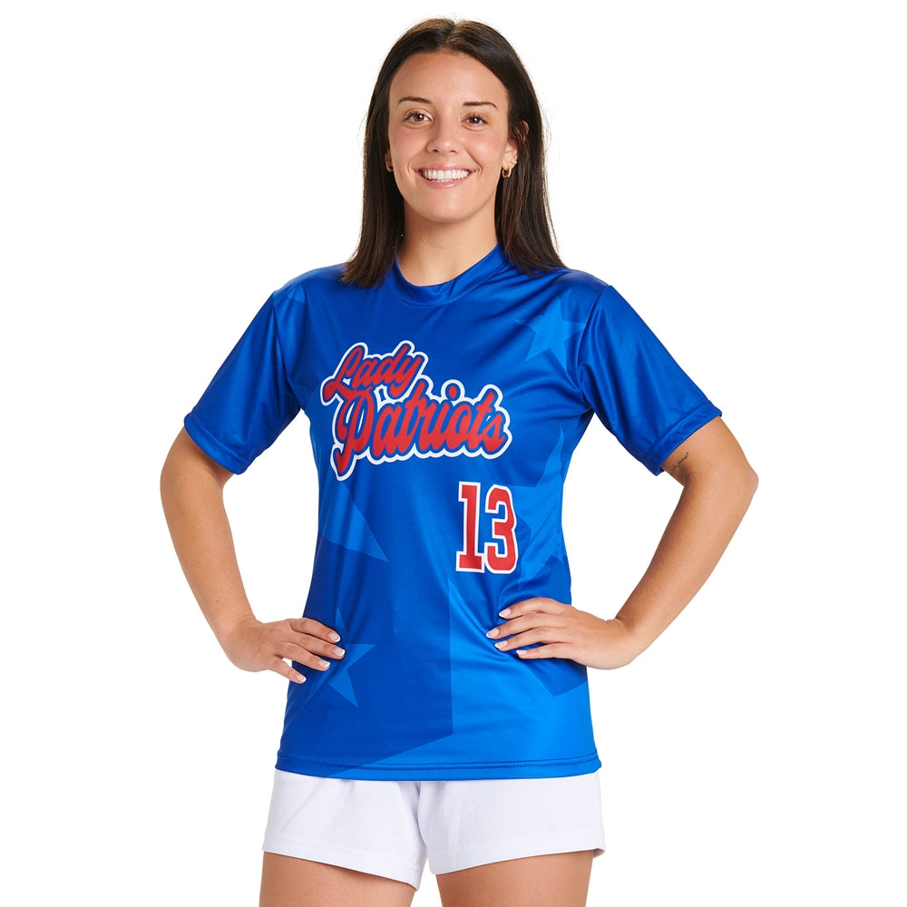 Champro - Sublimated - Juice Crew Neck Short Sleeve T-Shirt (WOMEN'S, GIRLS) - USA