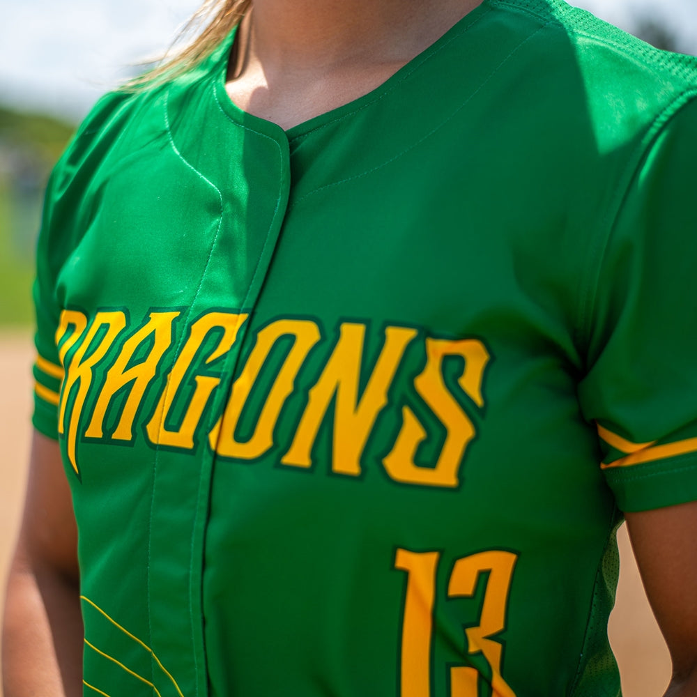 Champro - Sublimated - Ladies Faux Front Short Sleeve Jersey