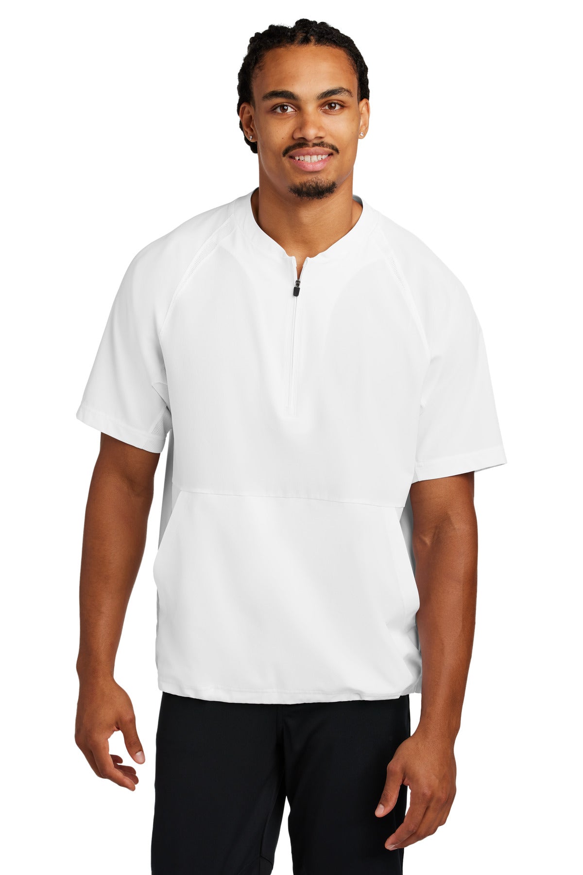 Sport-Tek ® Repeat 1/2-Zip Short Sleeve Jacket JST489