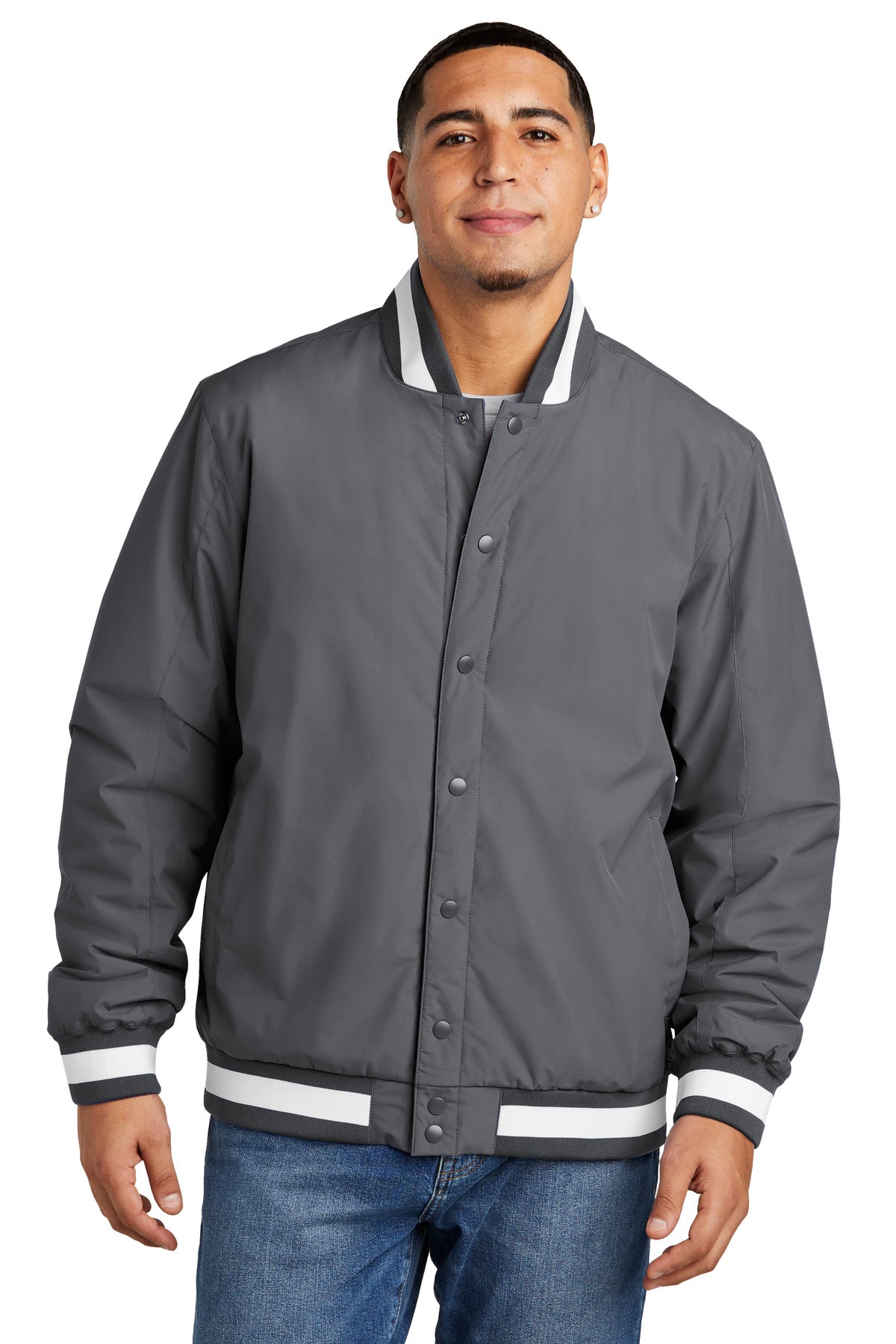 Sport-Tek ® Insulated Varsity Jacket JST58