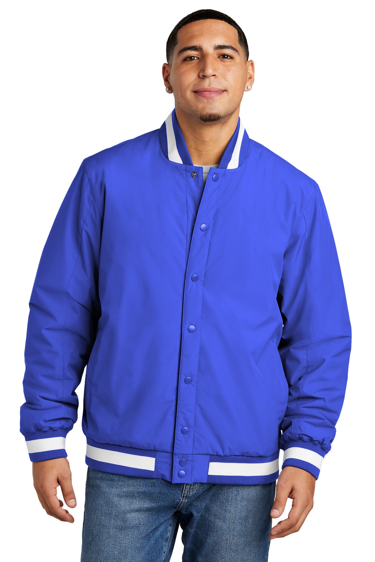 Sport-Tek ® Insulated Varsity Jacket JST58