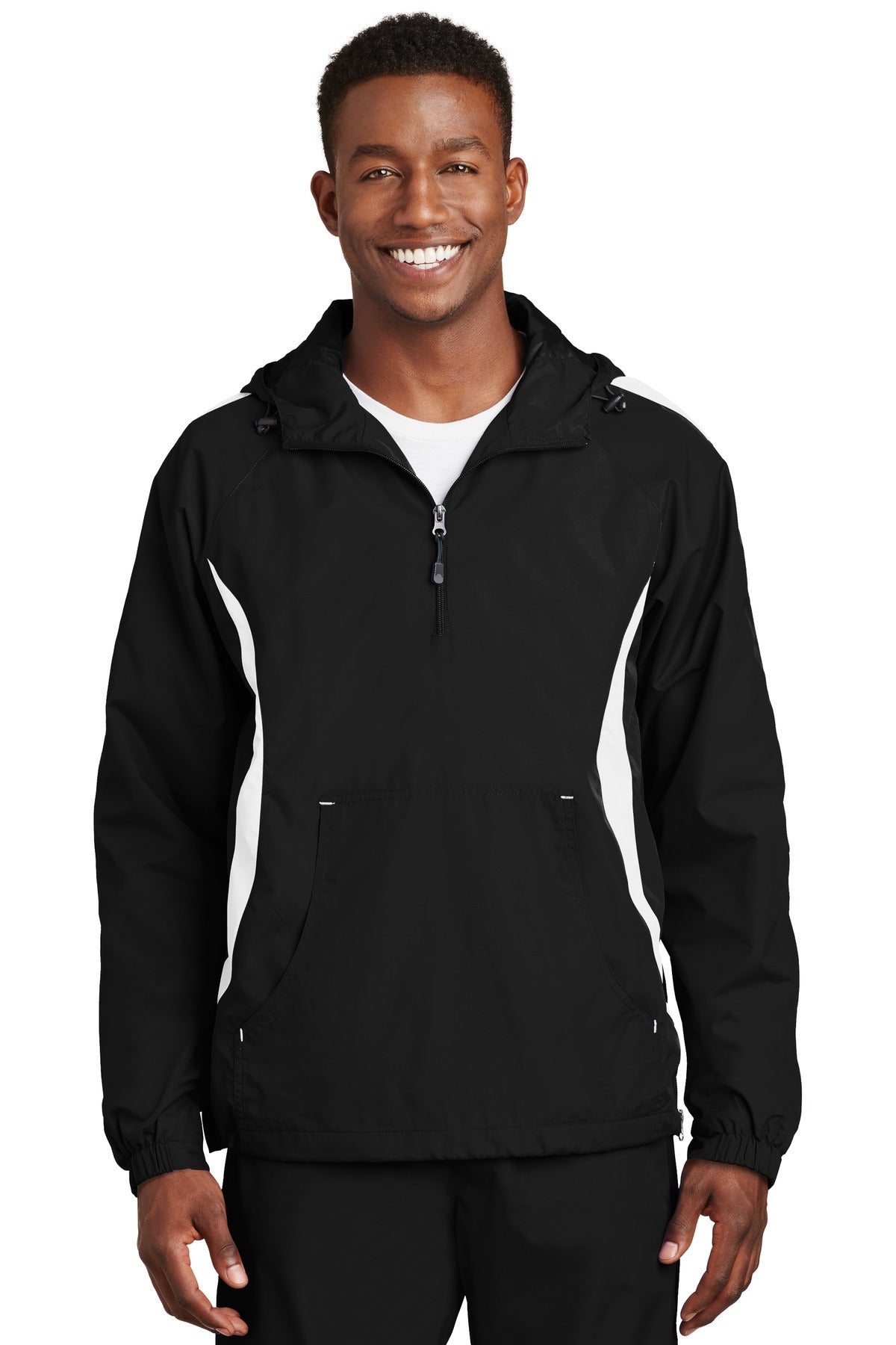 Sport-Tek ® Colorblock Raglan Anorak. JST63