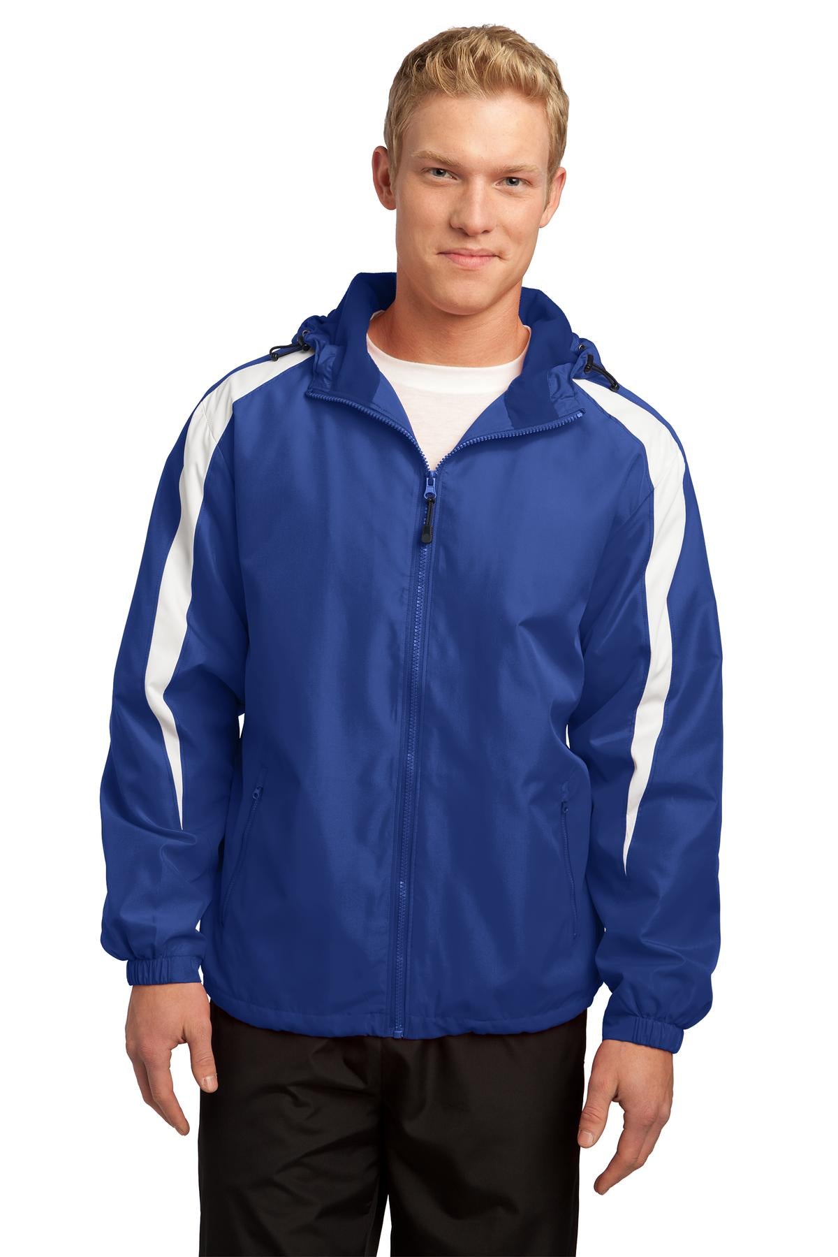 Sport-Tek ® Fleece-Lined Colorblock Jacket. JST81