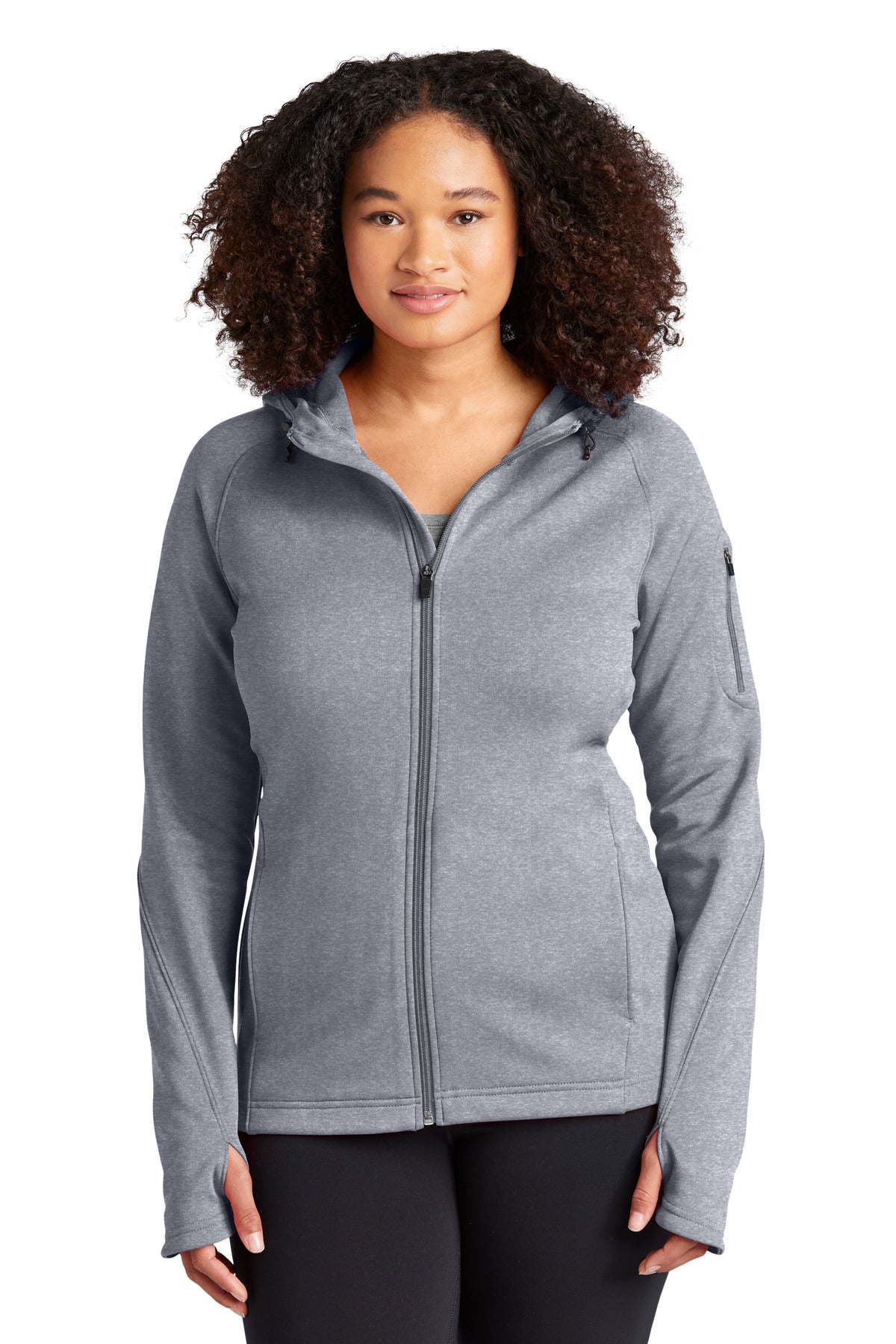 Sport-Tek ® Women's Tech Fleece Full-Zip Hooded Jacket. L248