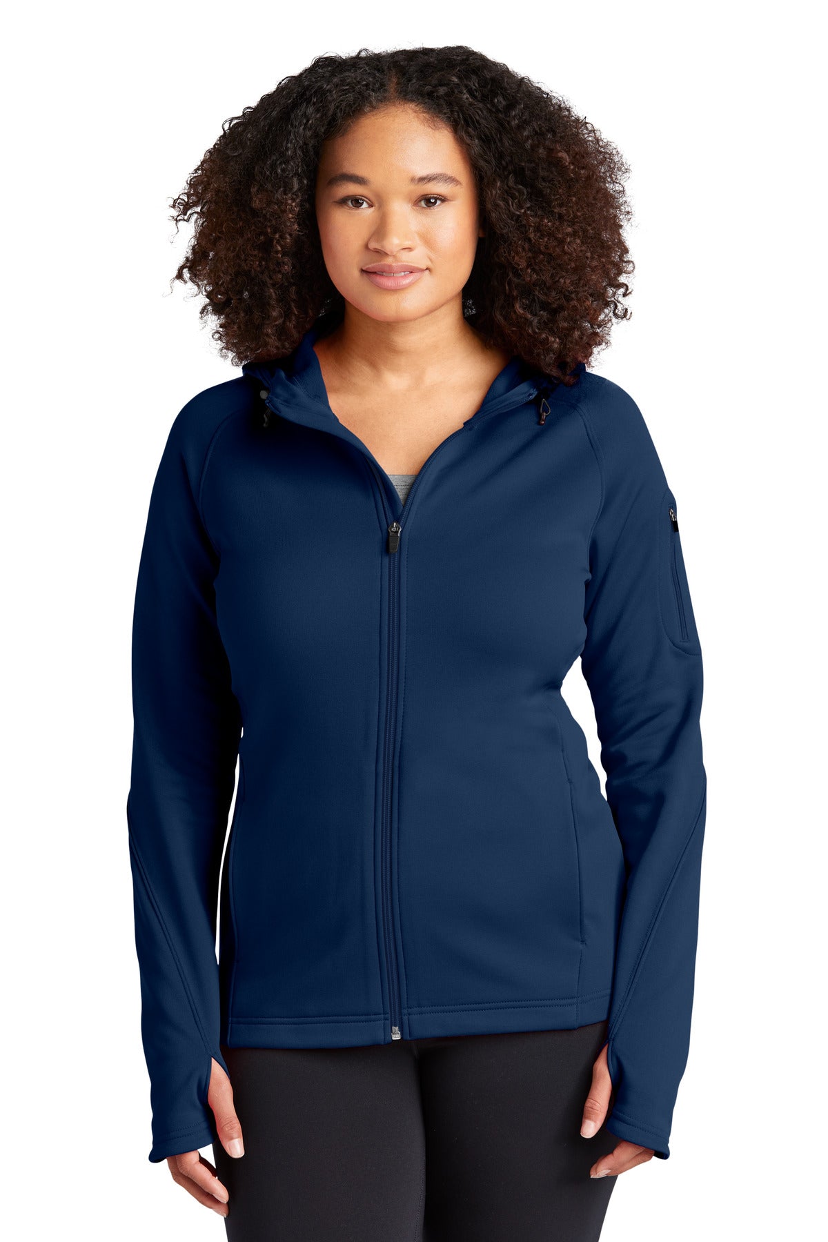 Sport-Tek ® Women's Tech Fleece Full-Zip Hooded Jacket. L248