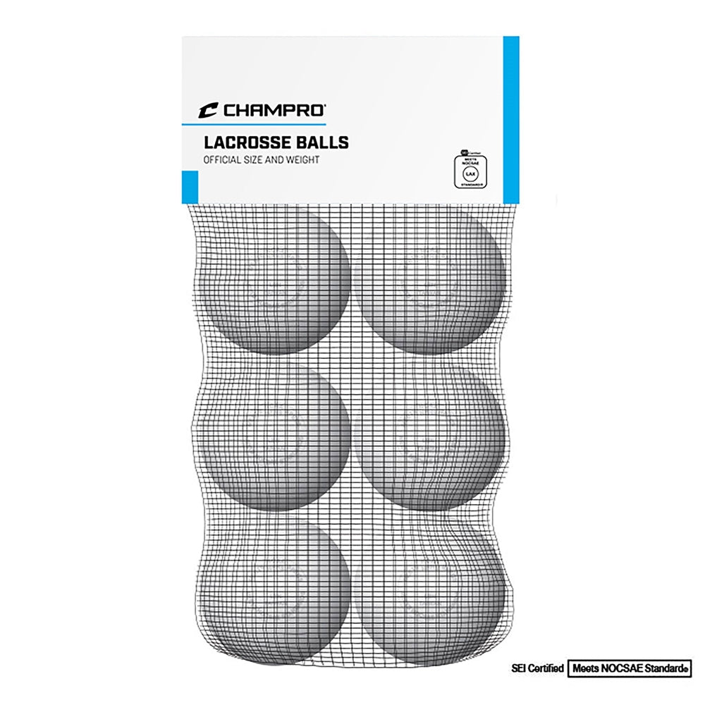 Lacrosse Balls - Pack of 6