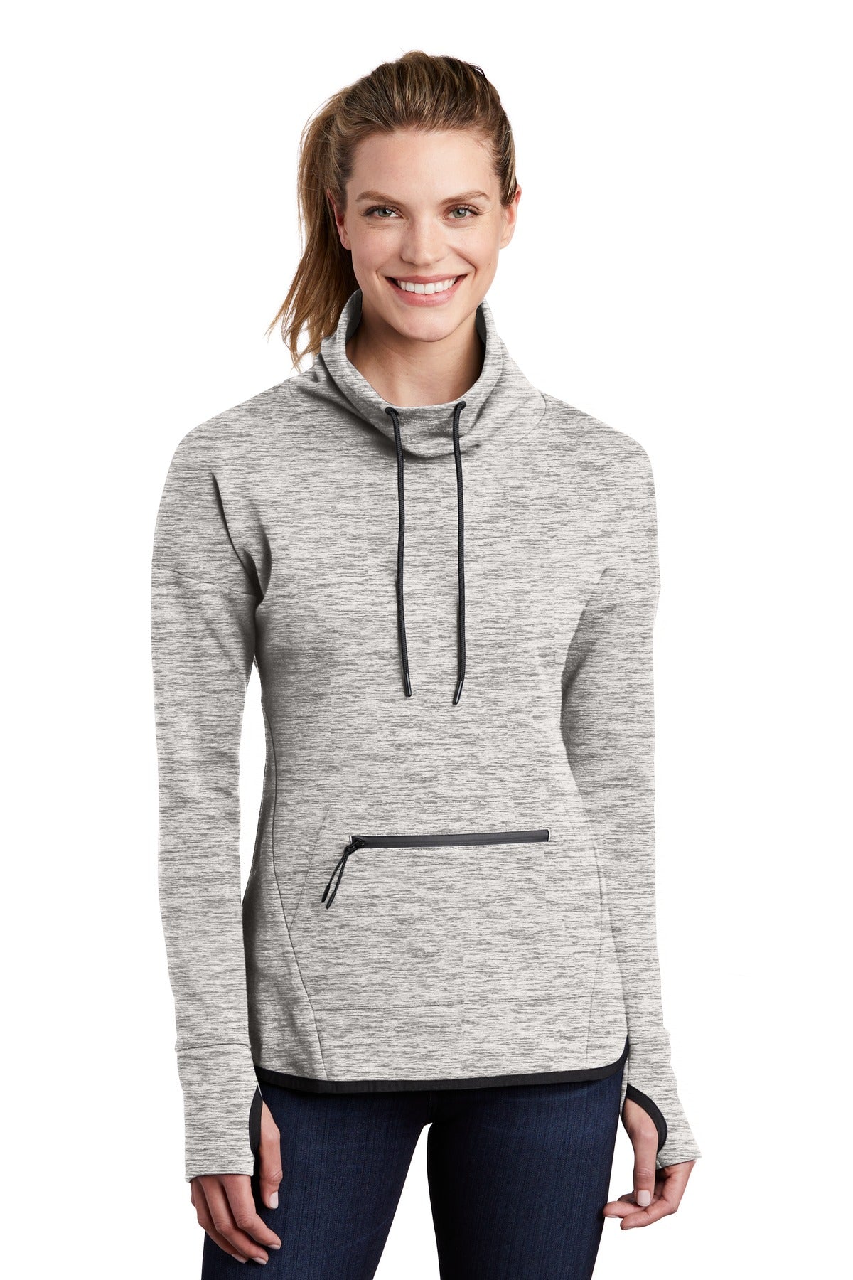Sport-Tek ® Women's Triumph Cowl Neck Pullover LST280