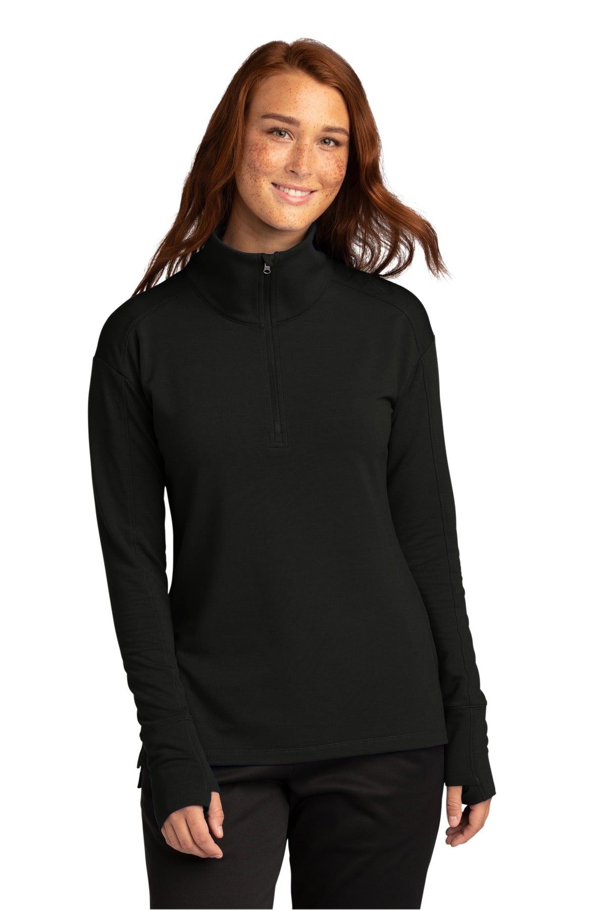 Sport-Tek ® Women's Sport-Wick ® Flex Fleece 1/4-Zip. LST561