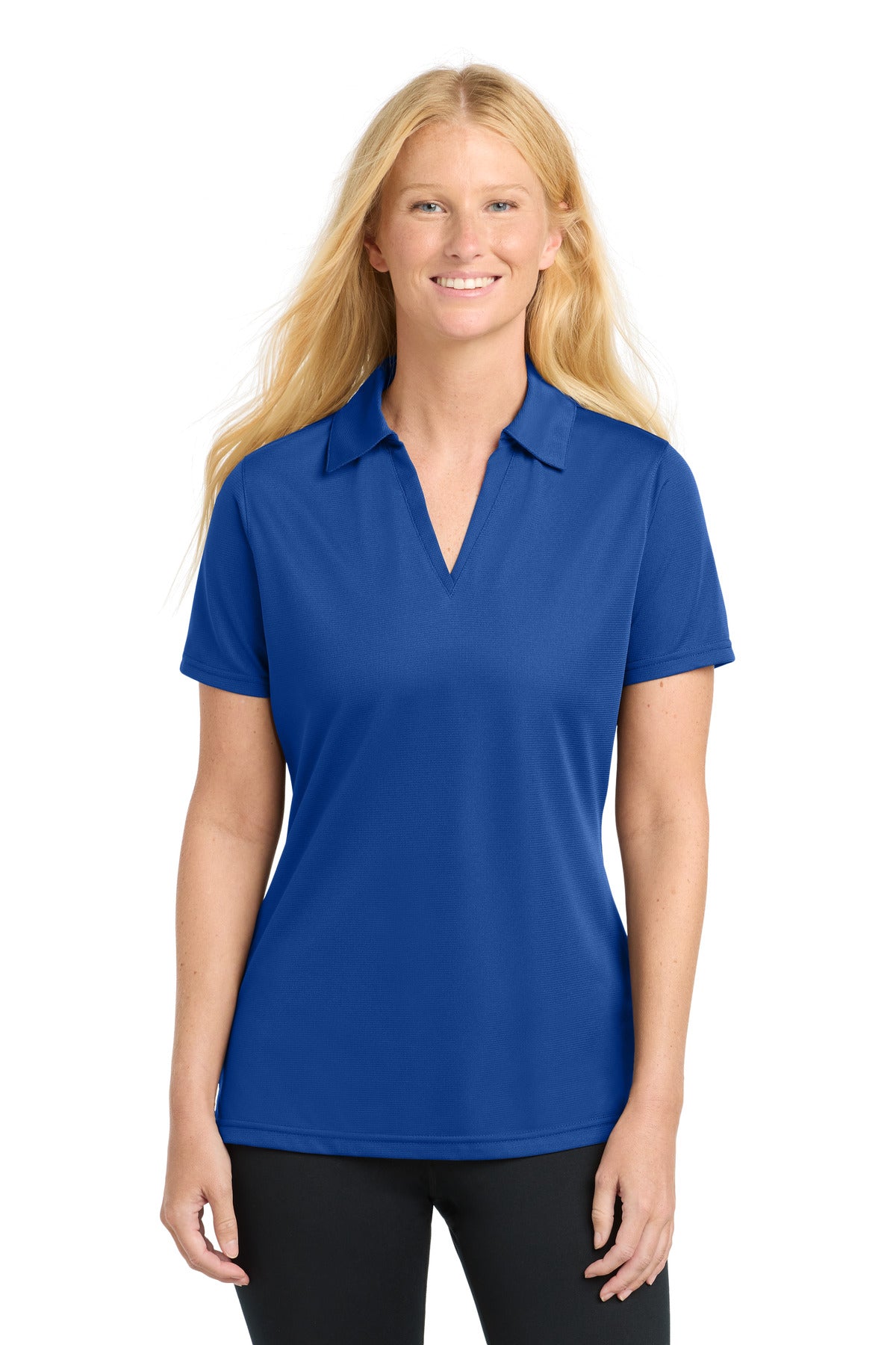 Sport-Tek ® Women's PosiCharge ® Active Textured Polo. LST690