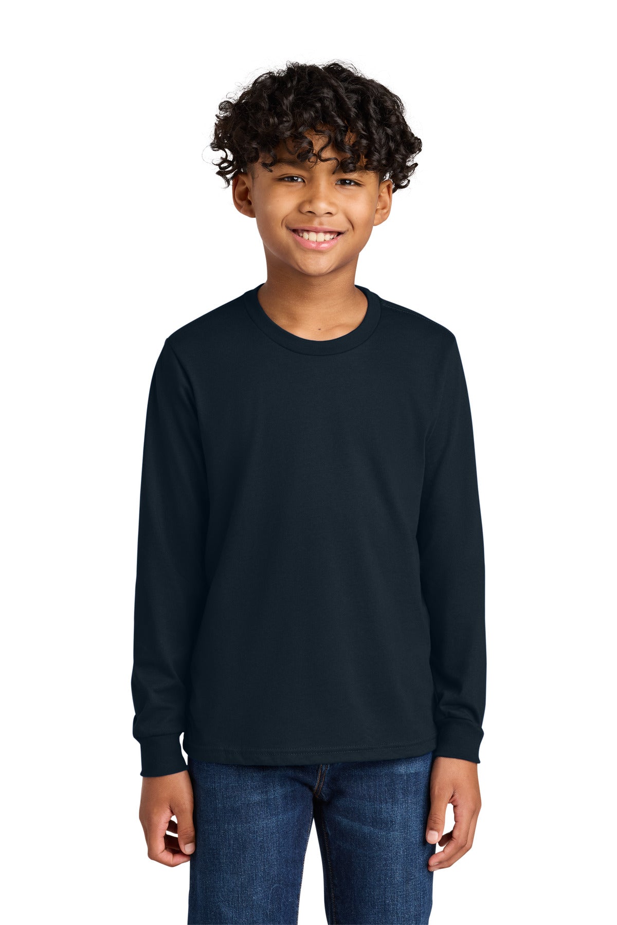 Next Level Apparel ® Youth Cotton Long Sleeve Tee NL3311