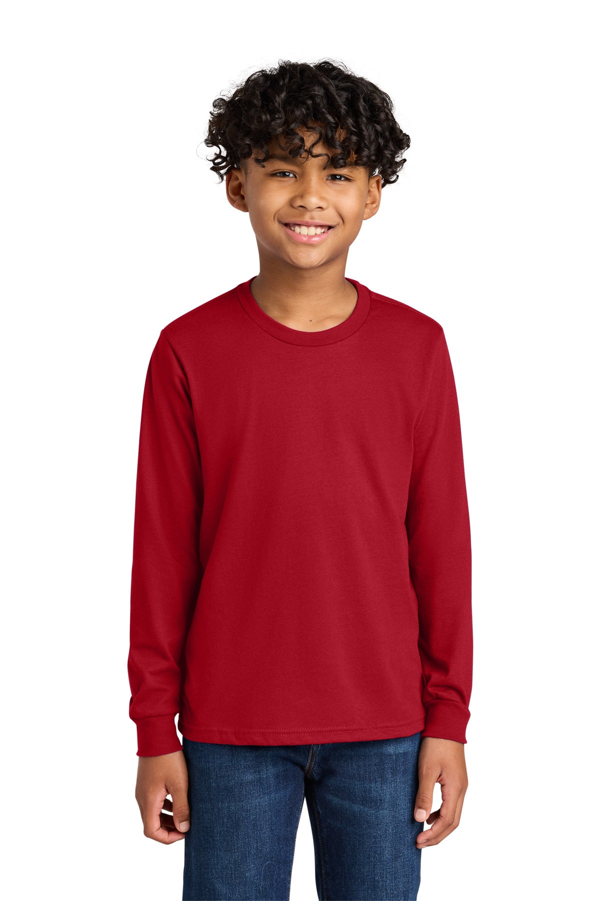 Next Level Apparel ® Youth Cotton Long Sleeve Tee NL3311