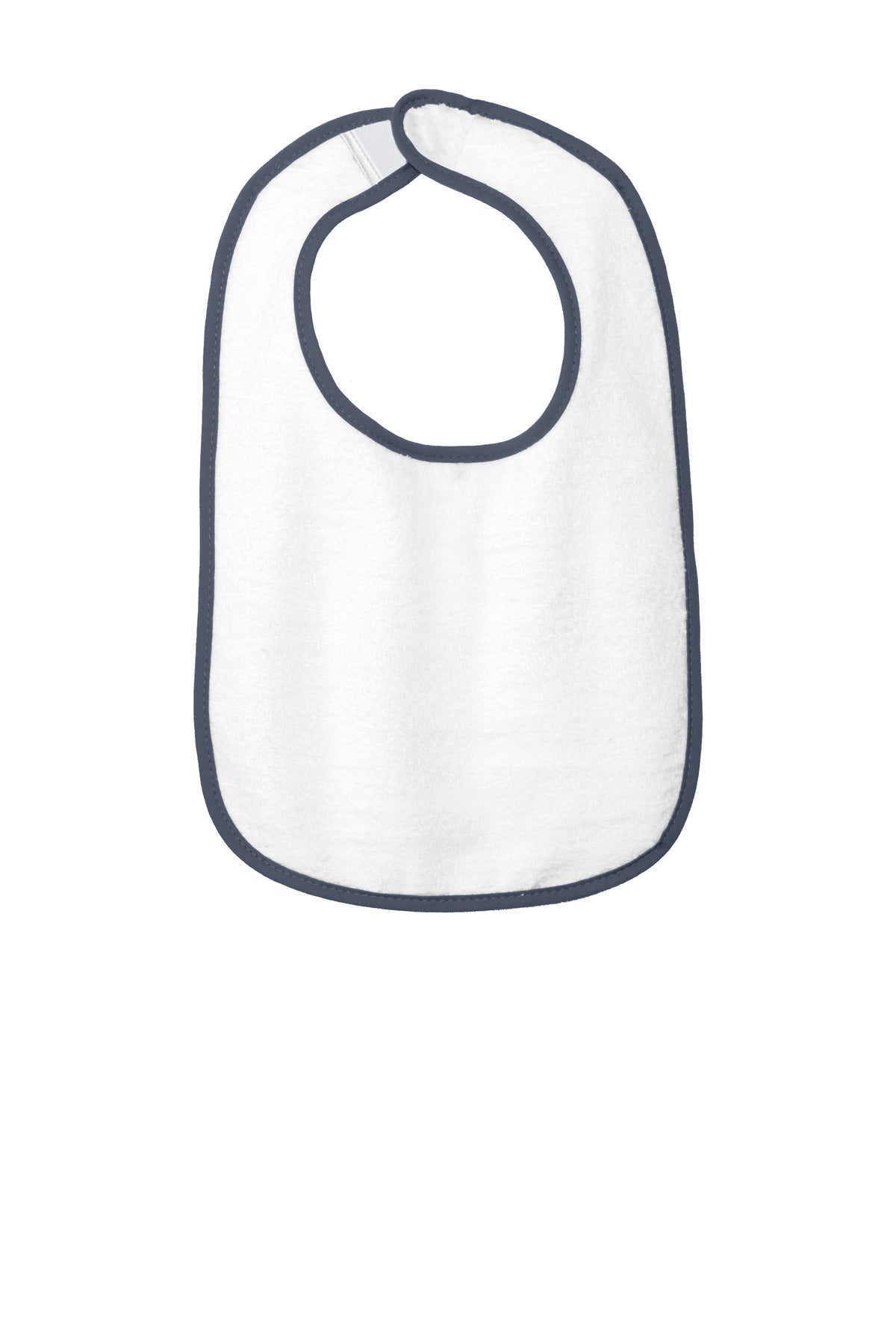 Rabbit Skins ™ Infant Contrast Trim Terry Bib. RS1003