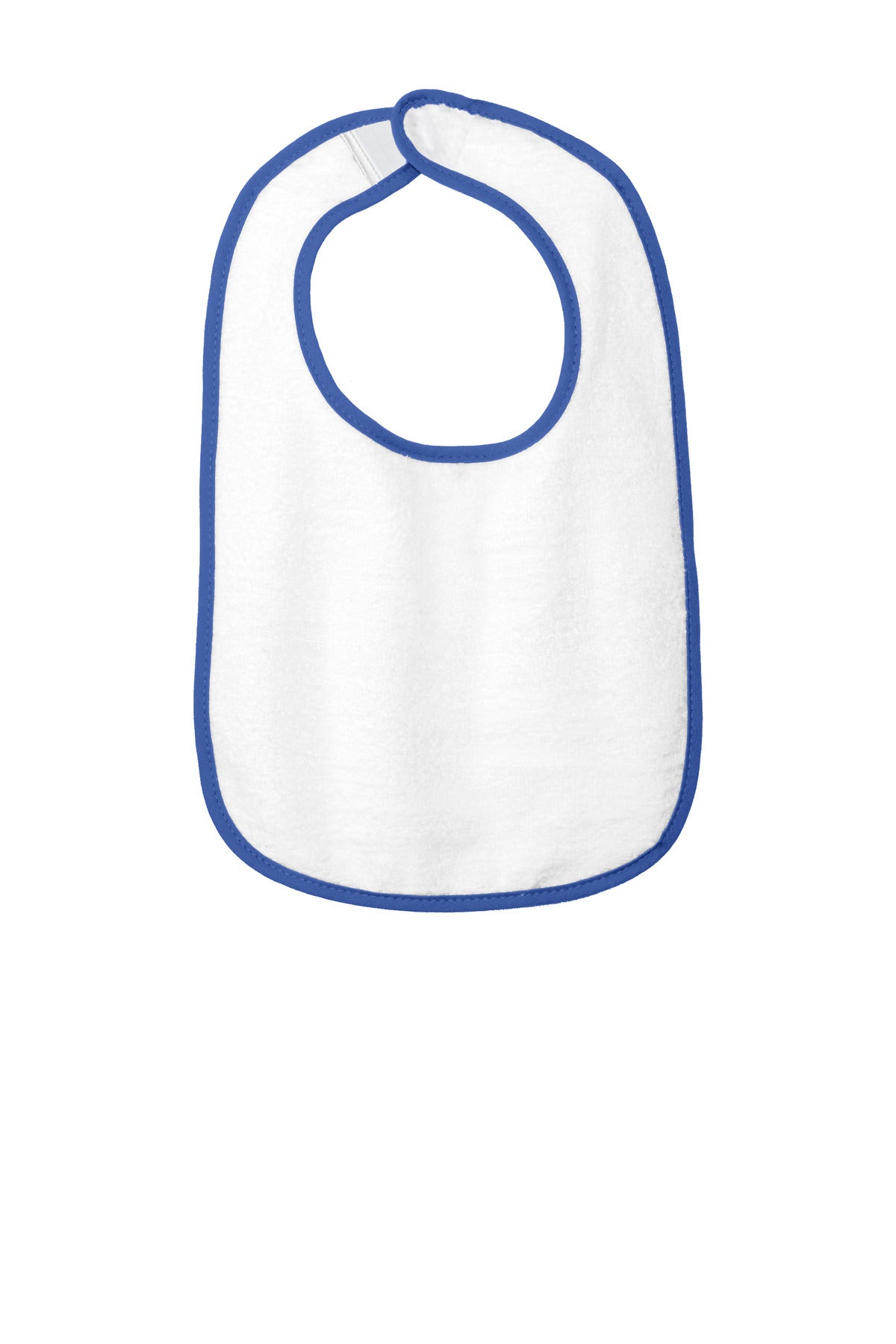 Rabbit Skins ™ Infant Contrast Trim Terry Bib. RS1003