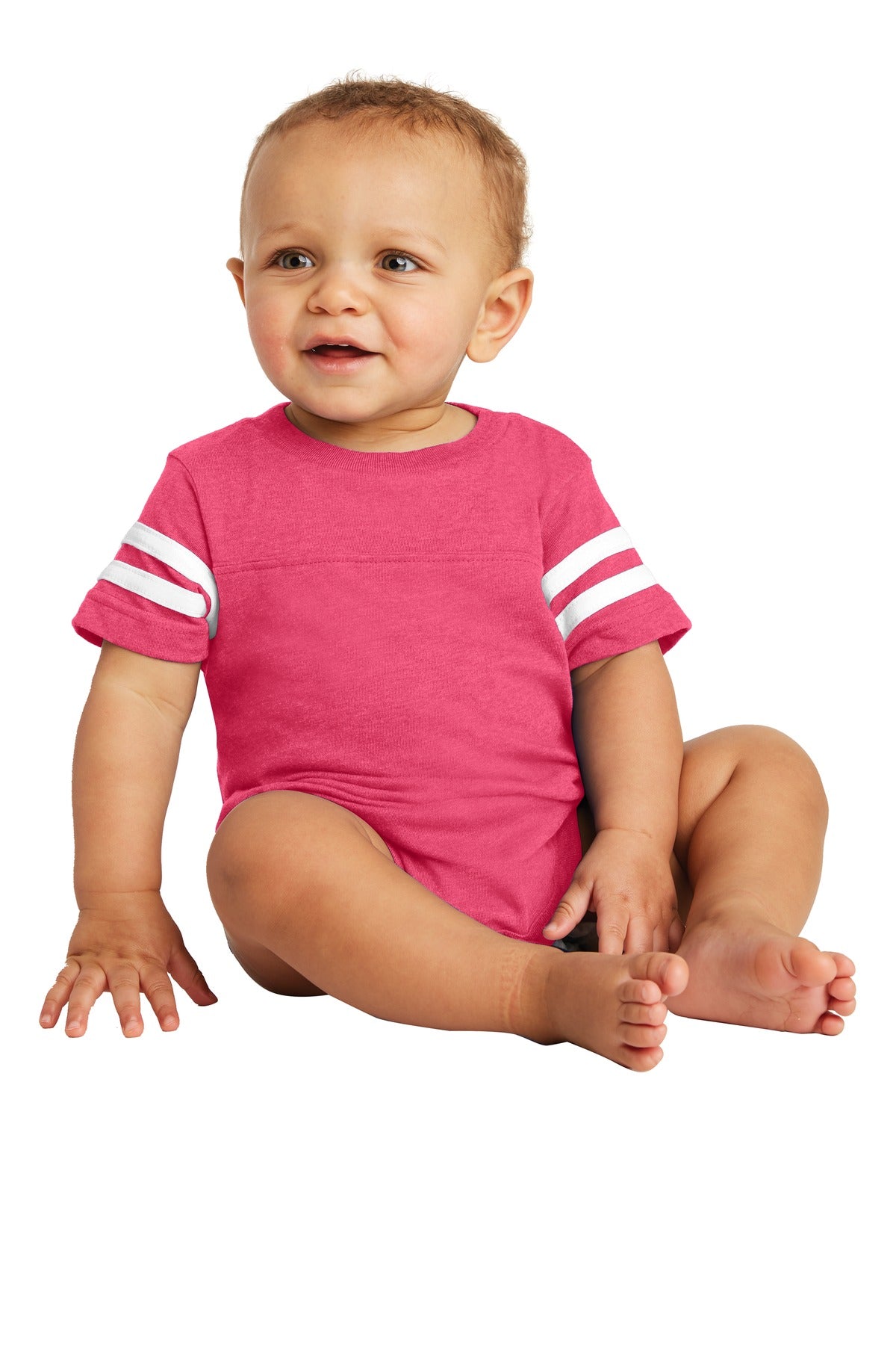 Rabbit Skins ™ Infant Football Fine Jersey Bodysuit. RS4437
