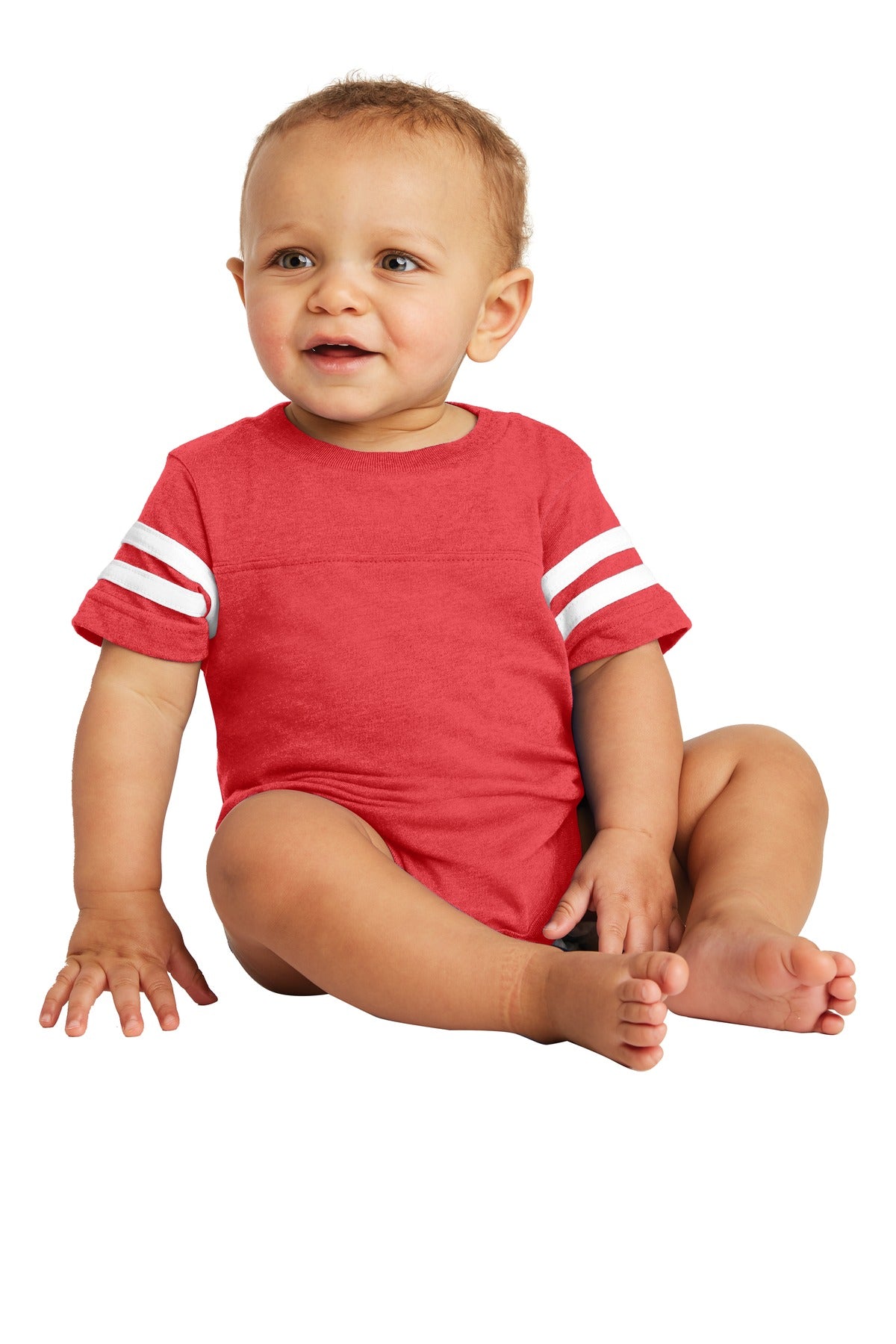 Rabbit Skins ™ Infant Football Fine Jersey Bodysuit. RS4437