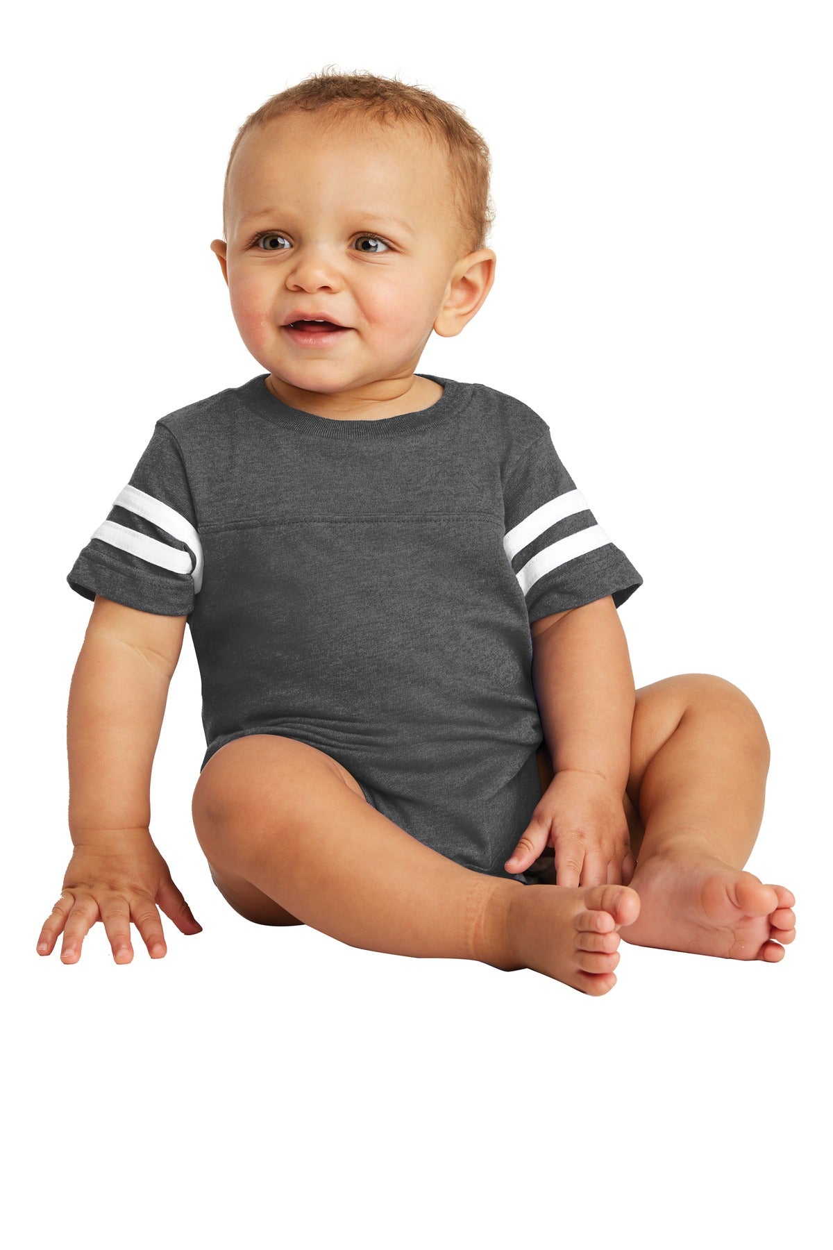 Rabbit Skins ™ Infant Football Fine Jersey Bodysuit. RS4437