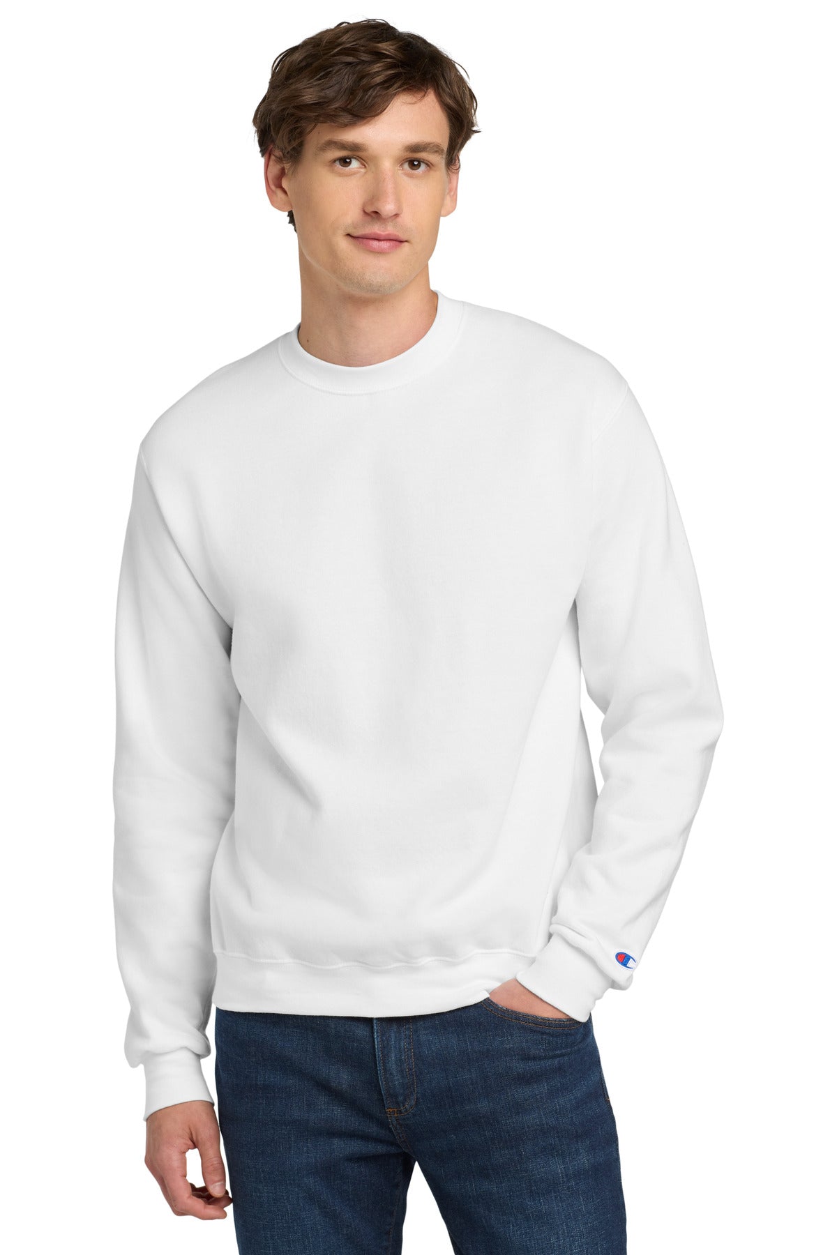 Champion ® Powerblend ® Crewneck Sweatshirt. S6000