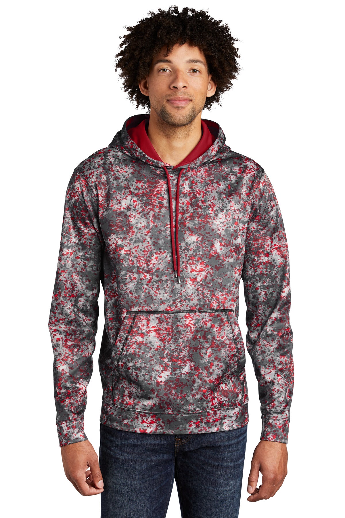 Sport-Tek ® Sport-Wick ® Mineral Freeze Fleece Hooded Pullover. ST230
