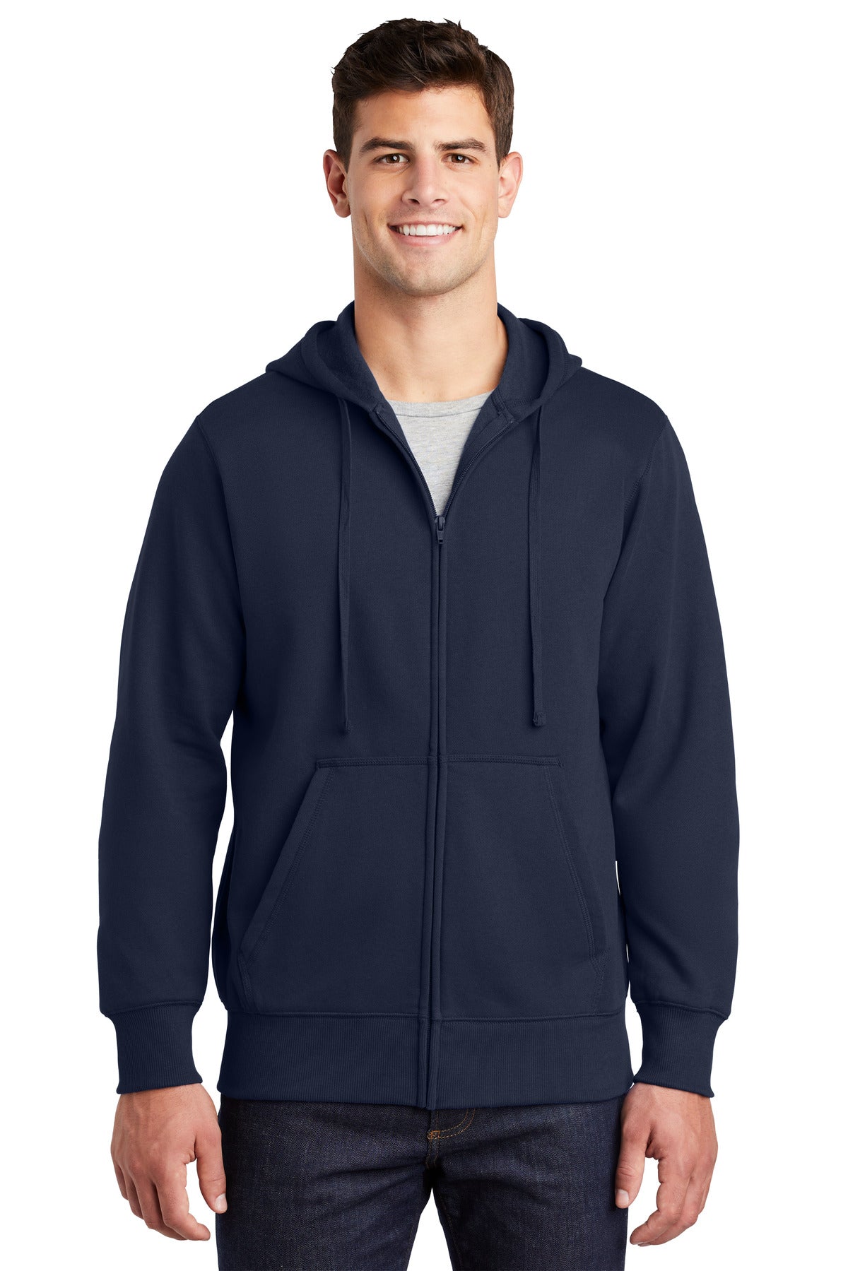 Sport-Tek ® Full-Zip Hooded Sweatshirt. ST258