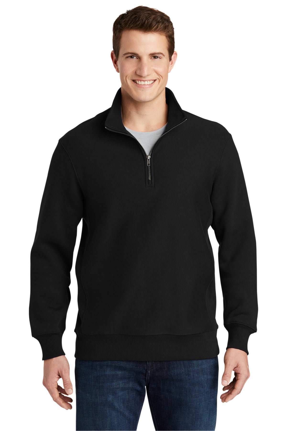 Sport-Tek ® Super Heavyweight 1/4-Zip Pullover Sweatshirt. ST283