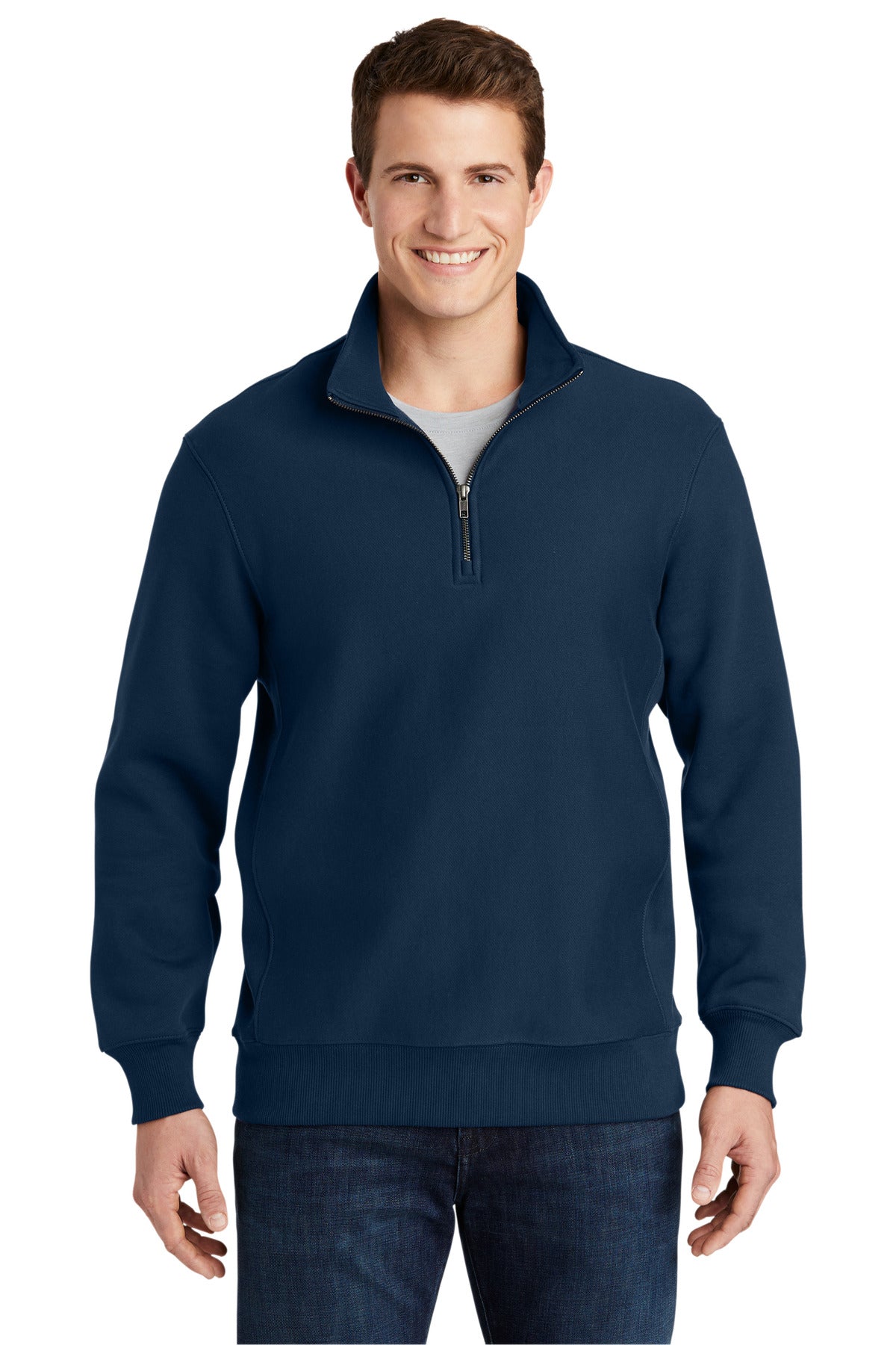 Sport-Tek ® Super Heavyweight 1/4-Zip Pullover Sweatshirt. ST283