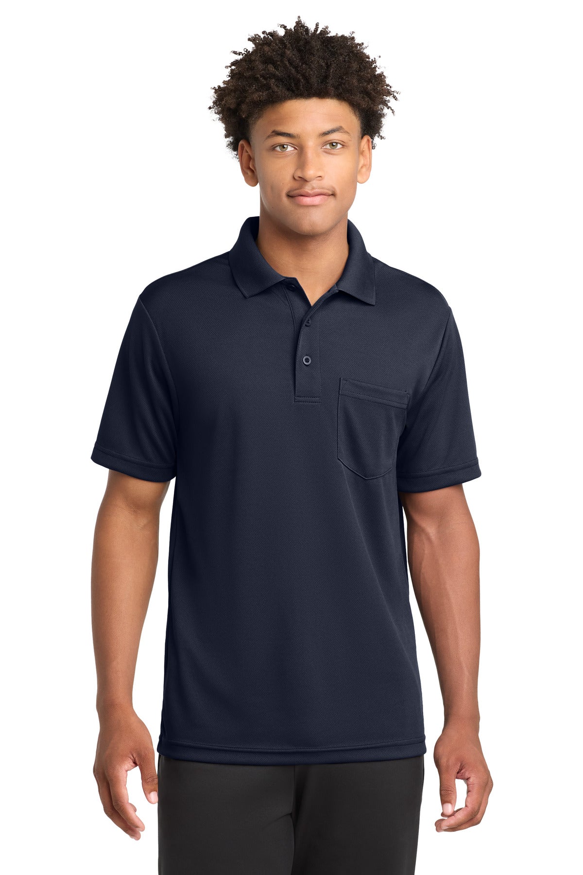 Sport-Tek ® PosiCharge ® RacerMesh ® Pocket Polo. ST640P