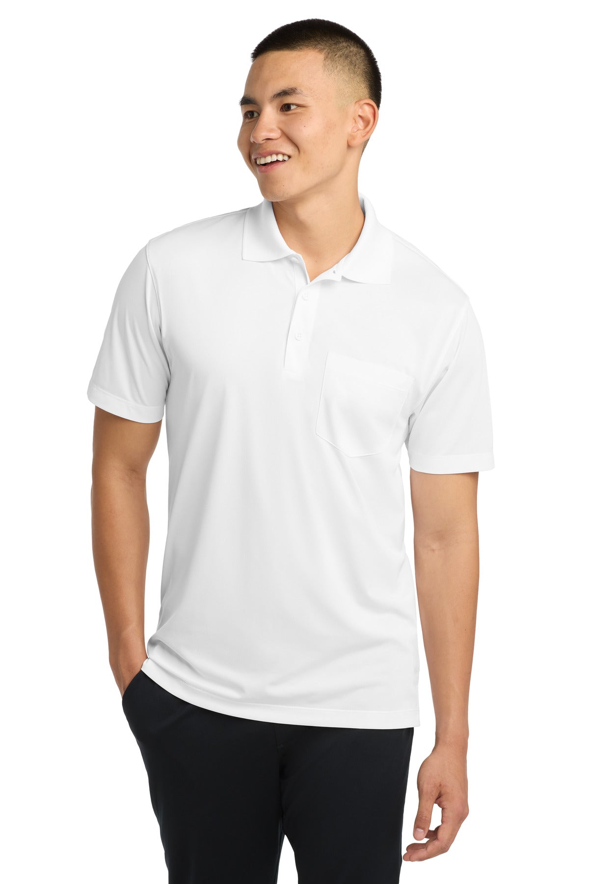 Sport-Tek ® Micropique Sport-Wick ® Pocket Polo. ST651
