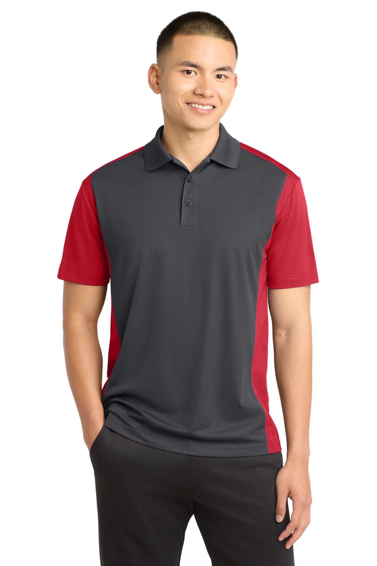 Sport-Tek ® Colorblock Micropique Sport-Wick ® Polo. ST652